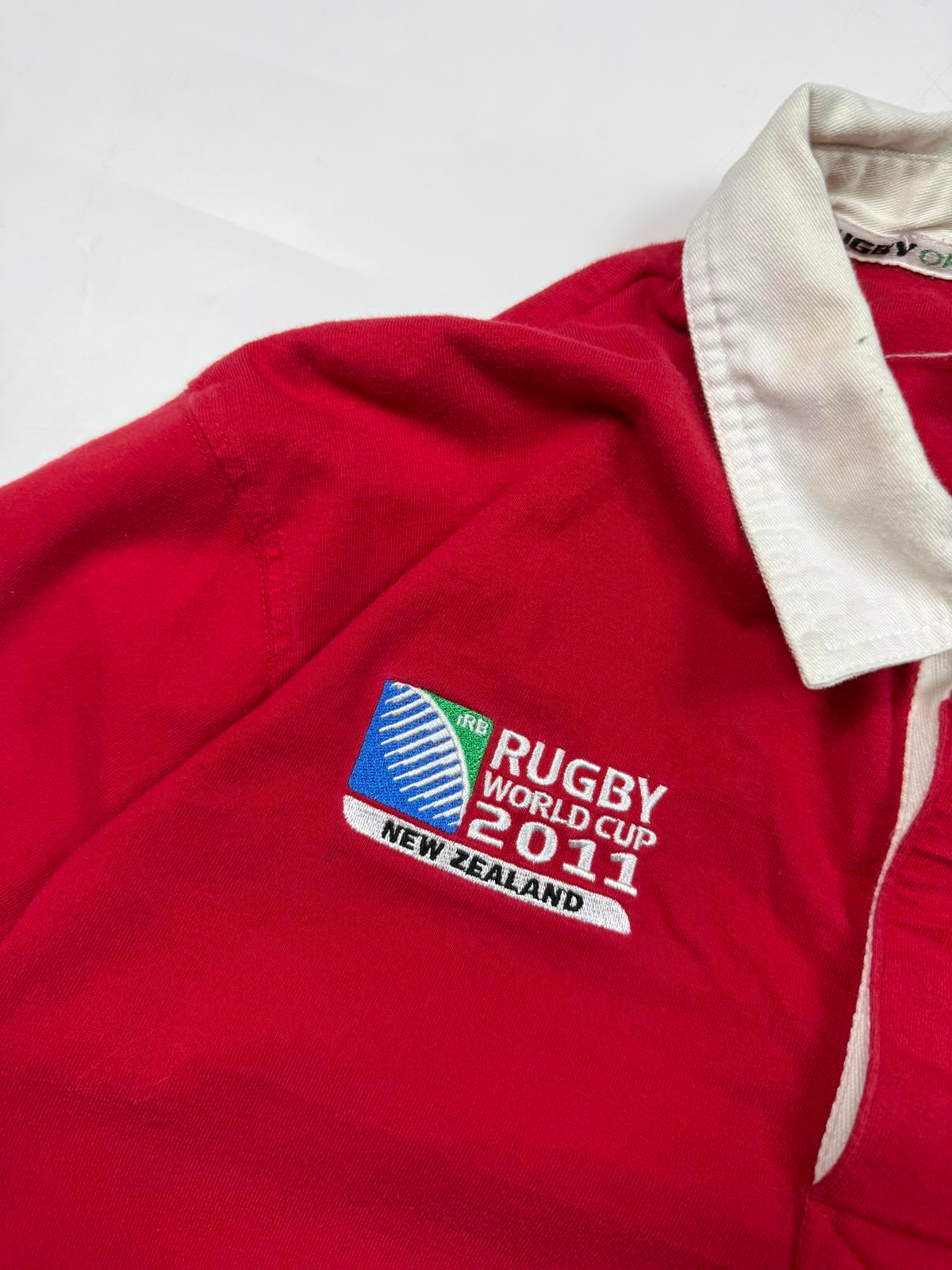 Wales world cup 2011 rugby union shirt (XL)