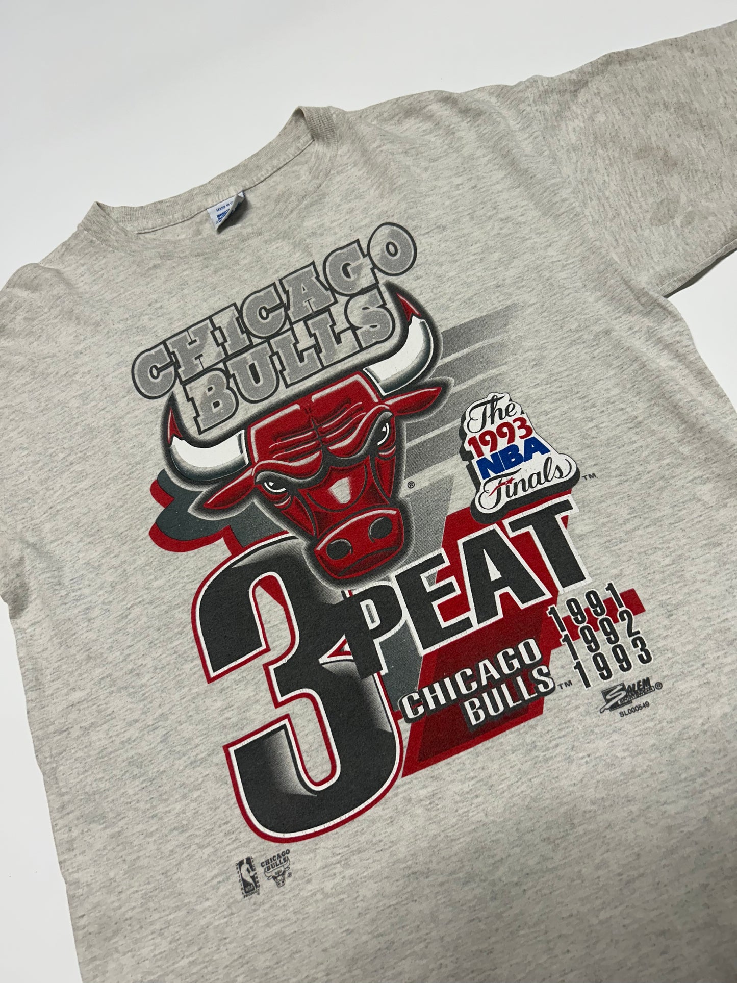 Vintage Chicago bulls 1993 NBA champions tee (L)