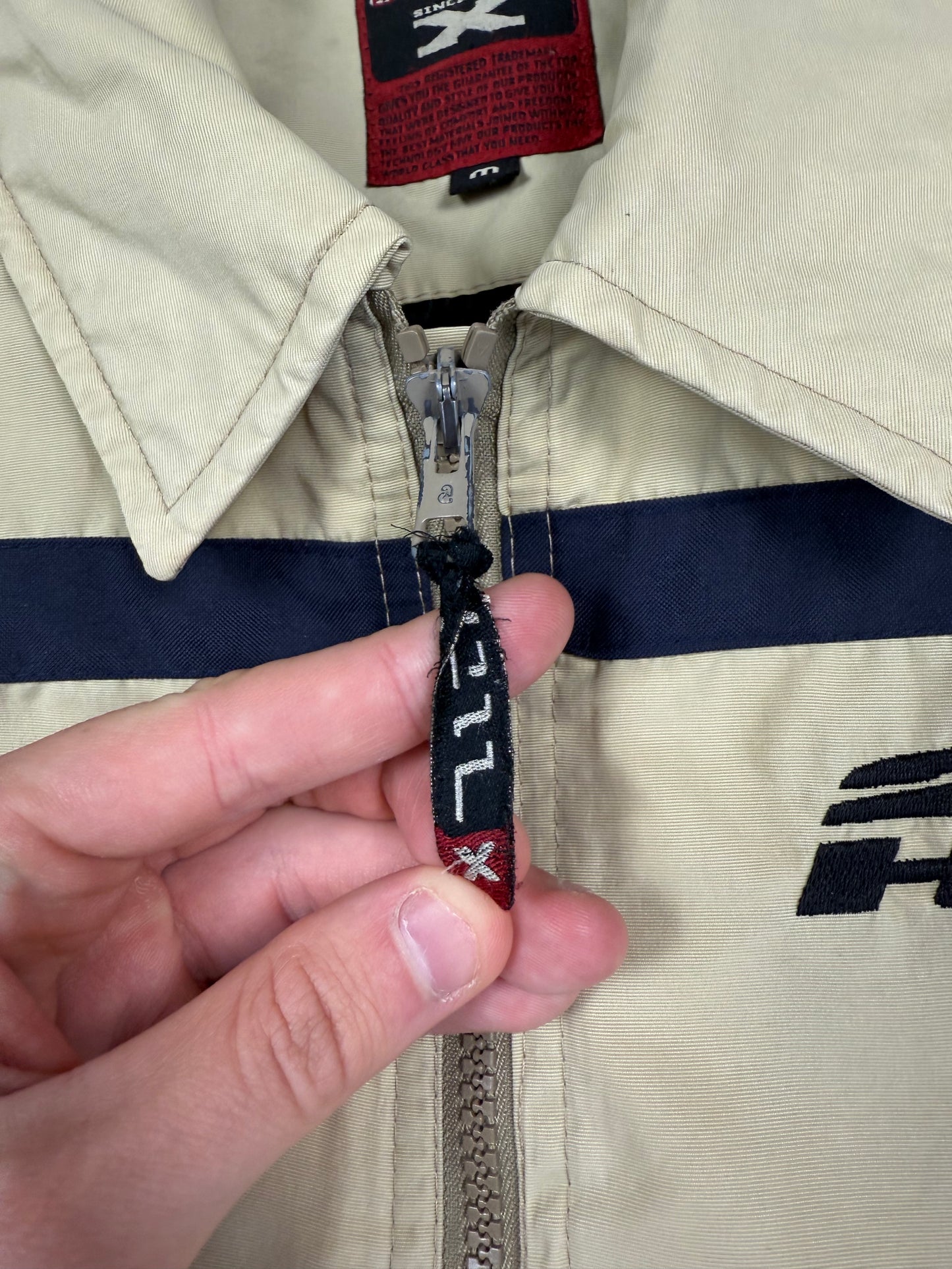 Vintage Off the lip surfwear harrington jacket (M)