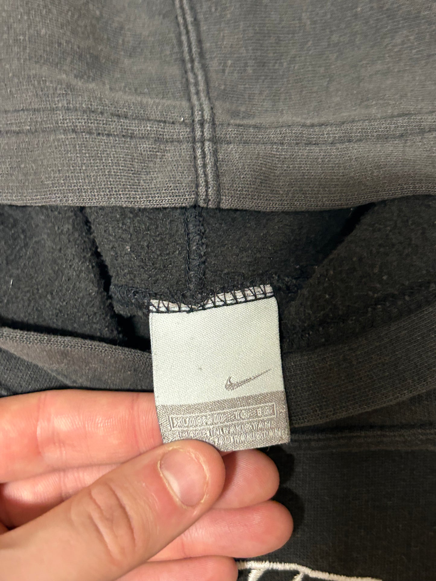 Vintage Nike spell out hoodie (S)