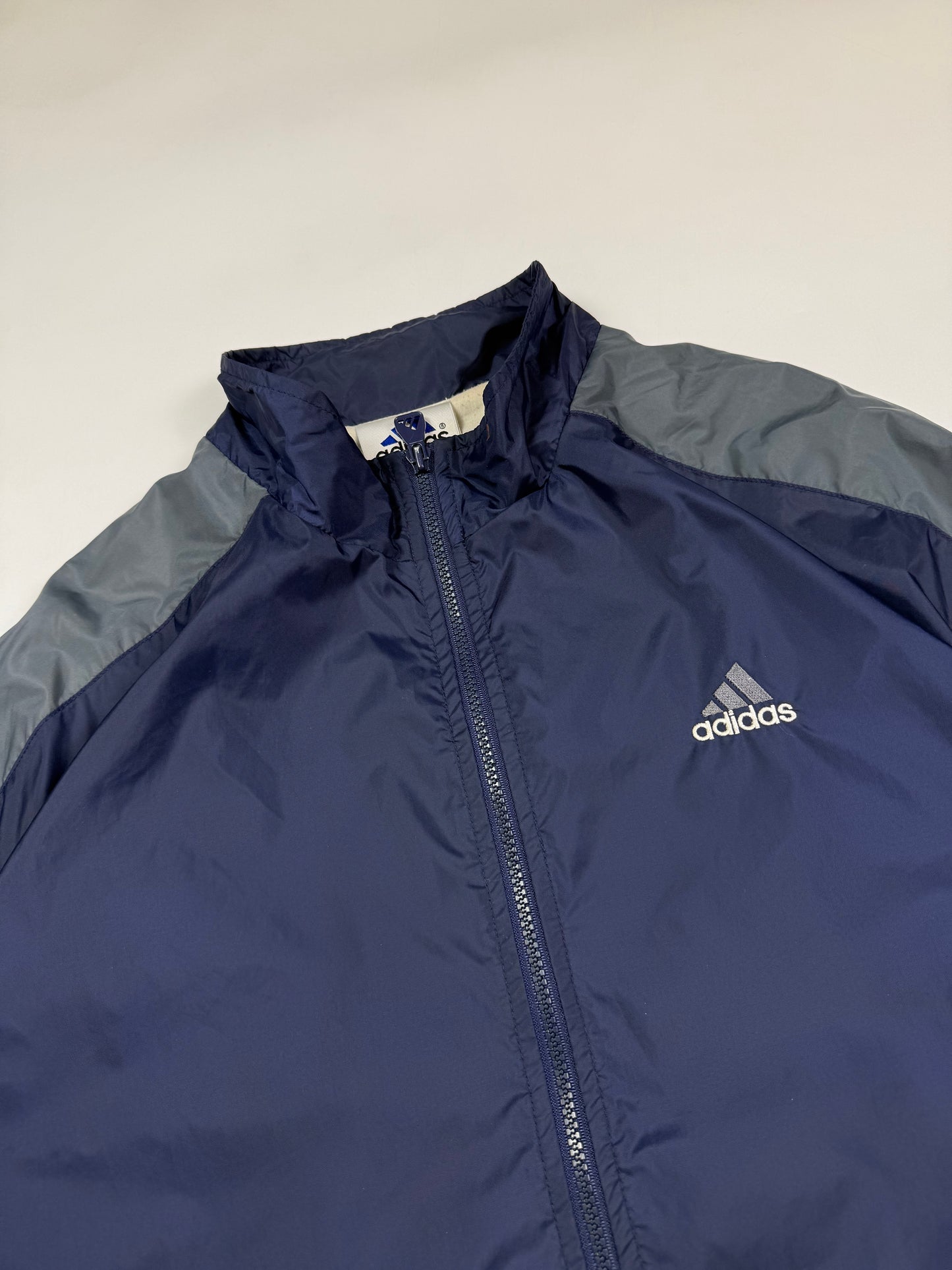 Vintage 90s Adidas windbreaker shell jacket (XL)