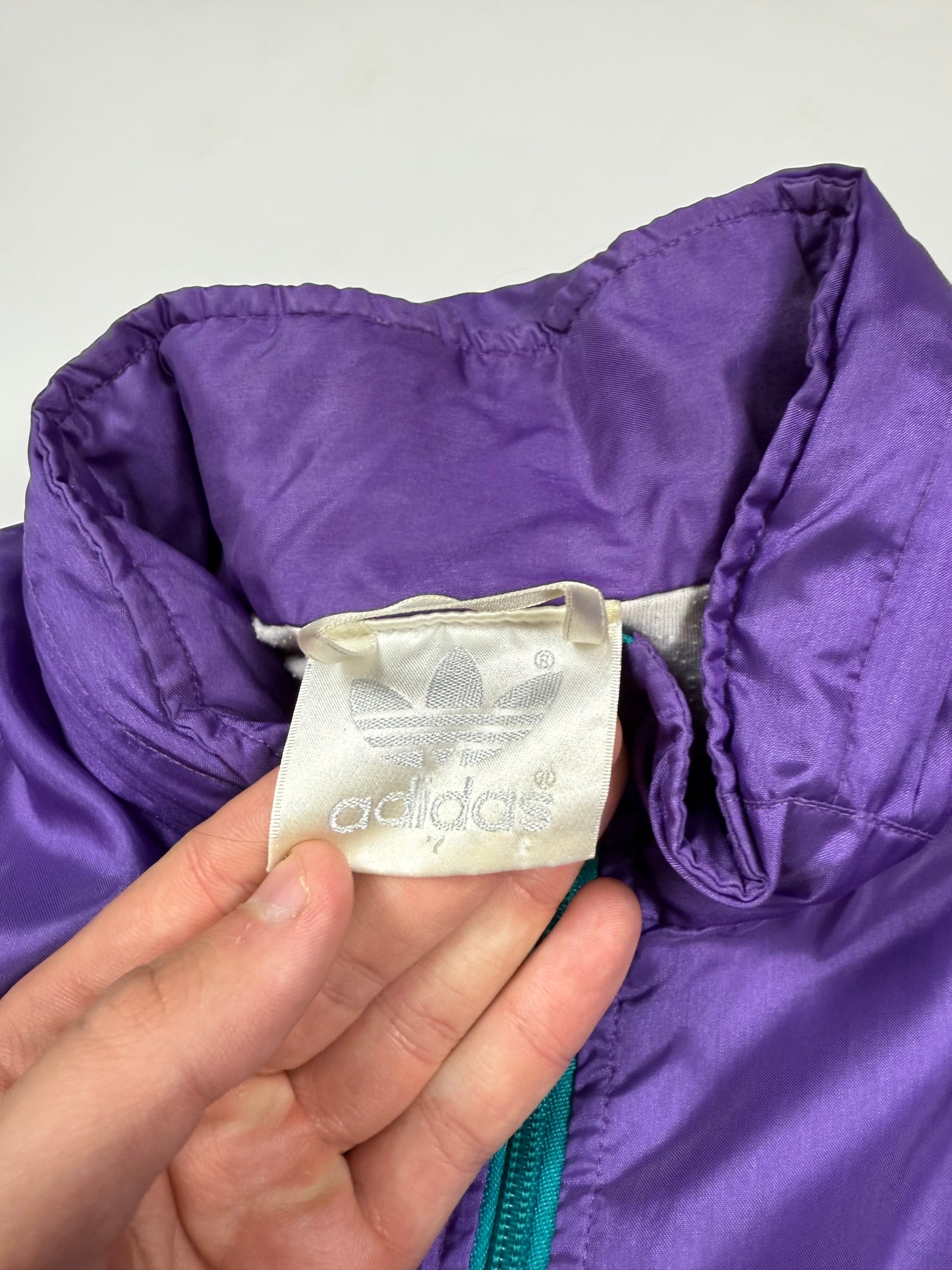 Vintage 90s Adidas originals shell track jacket (L)
