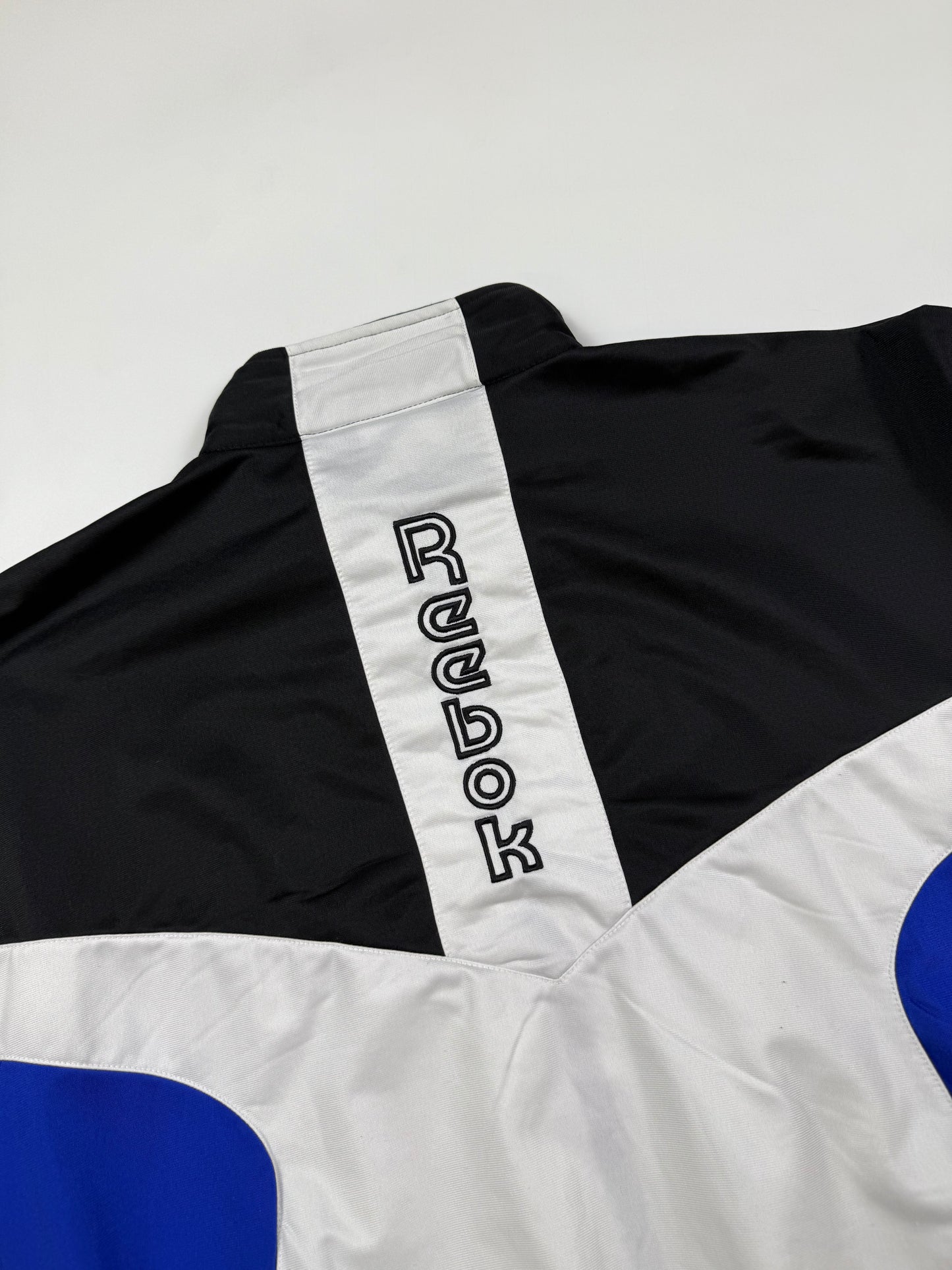 Vintage 90s Reebok colour block track jacket (L)