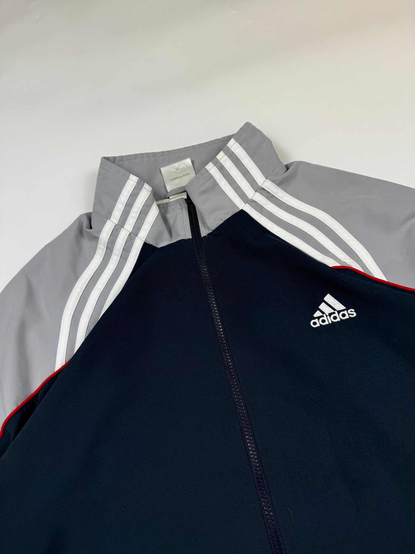 Vintage Adidas colour block track jacket (XL)