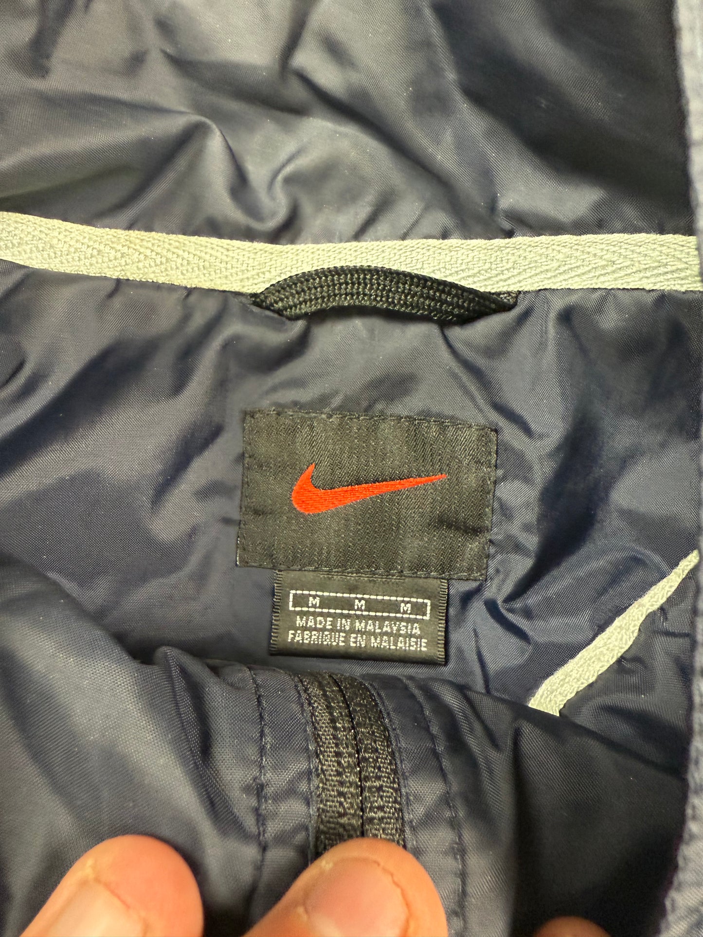 Vintage 90s Nike colour block track jacket (M)