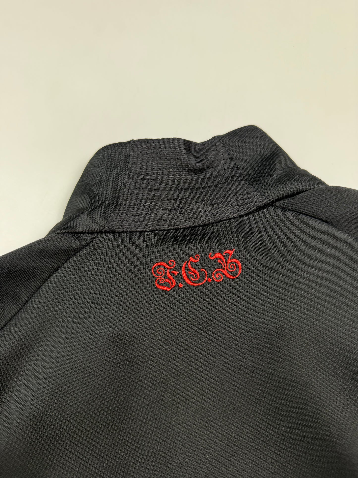 Bayern Munich 2010/11 Adidas football track jacket (L)