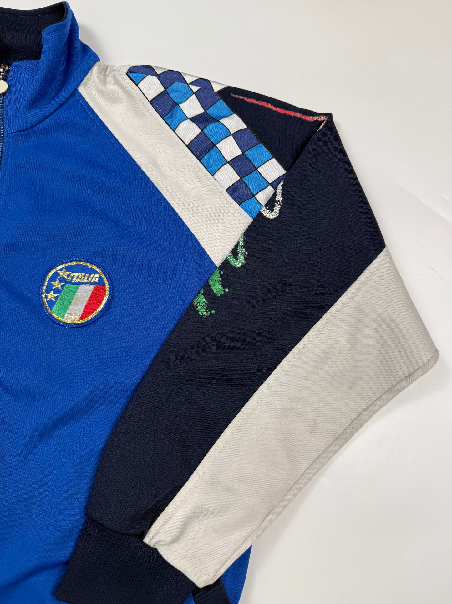Vintage Italy 1990-92 Diadora football track jacket (M)