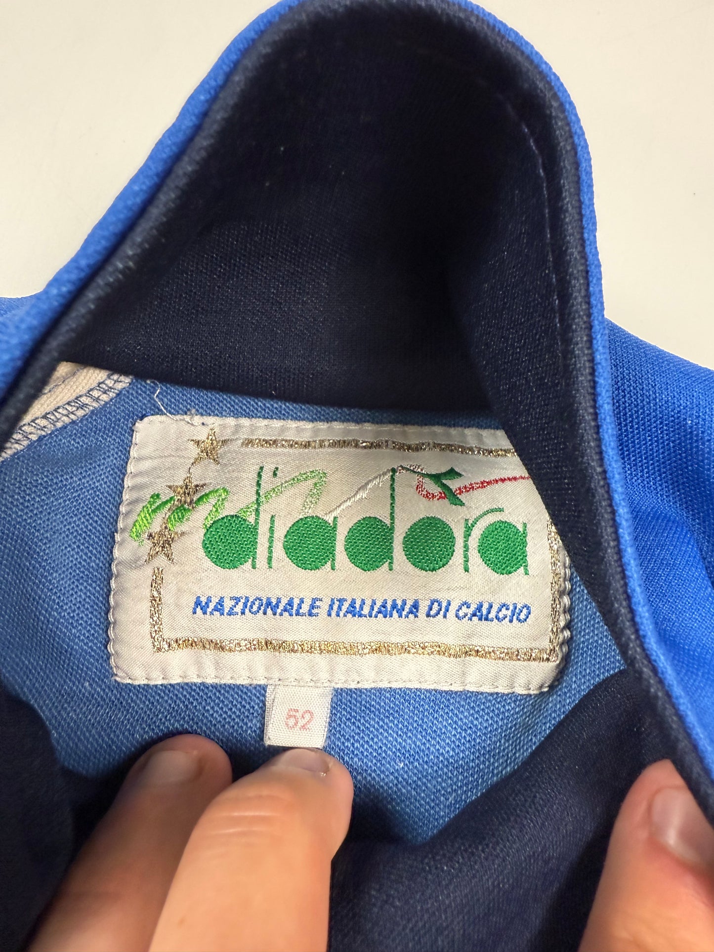 Vintage Italy 1990-92 Diadora football track jacket (M)