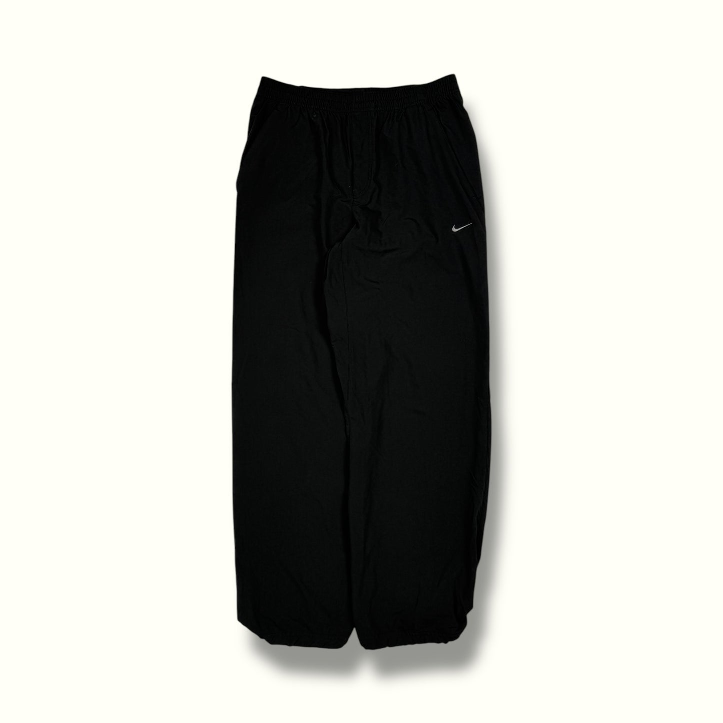 Vintage nike baggy track pants black