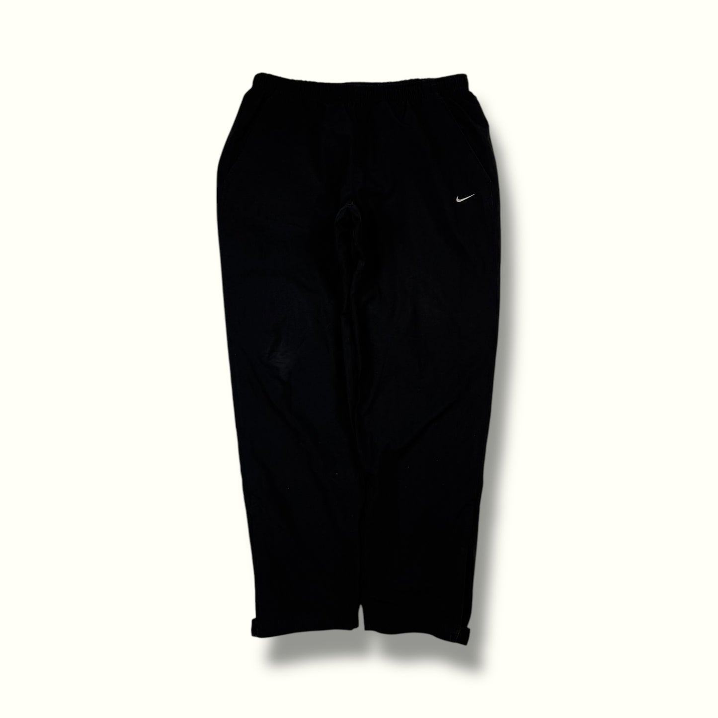 Vintage nike baggy track pants black