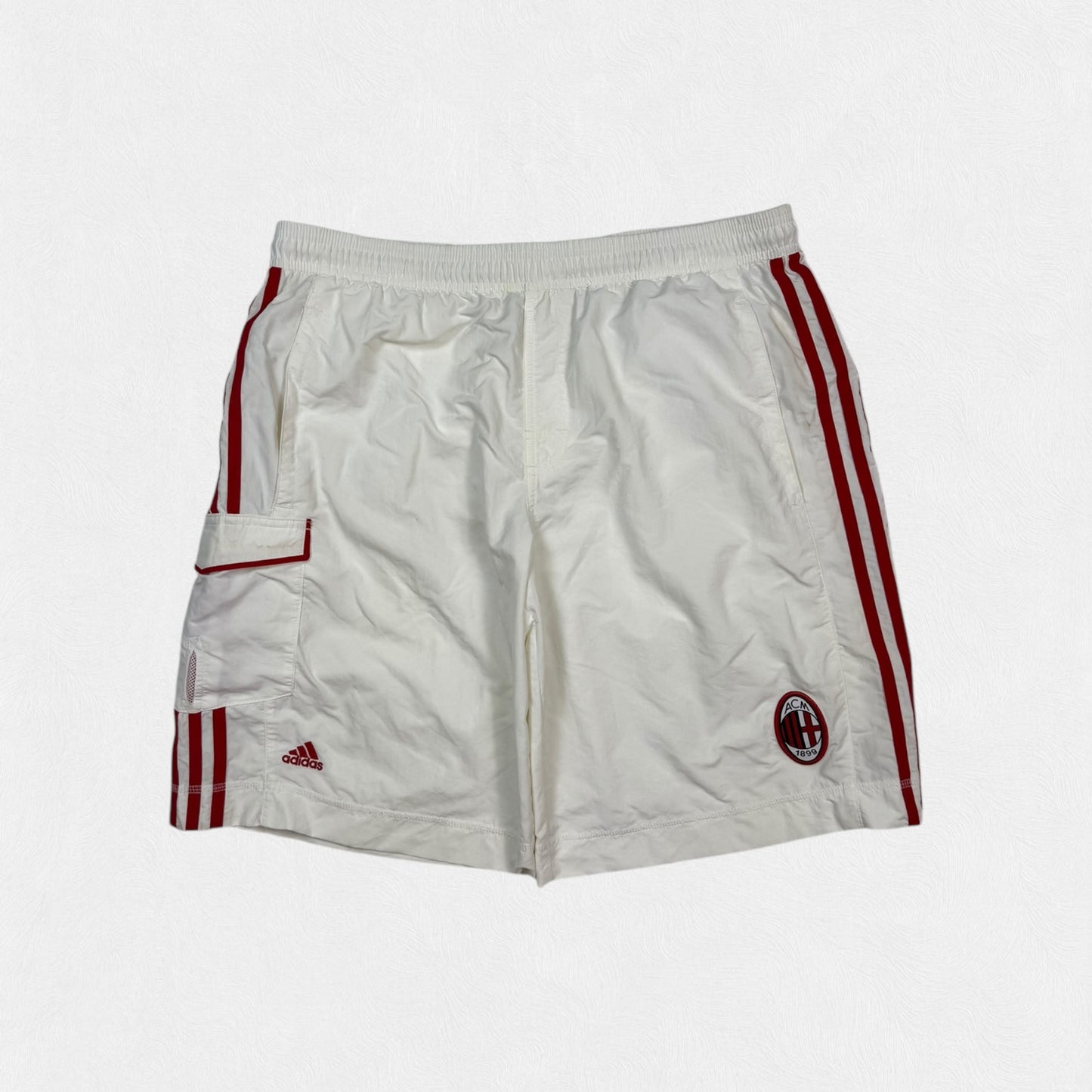 AC Milan 2011/12 Adidas baggy shorts (L)