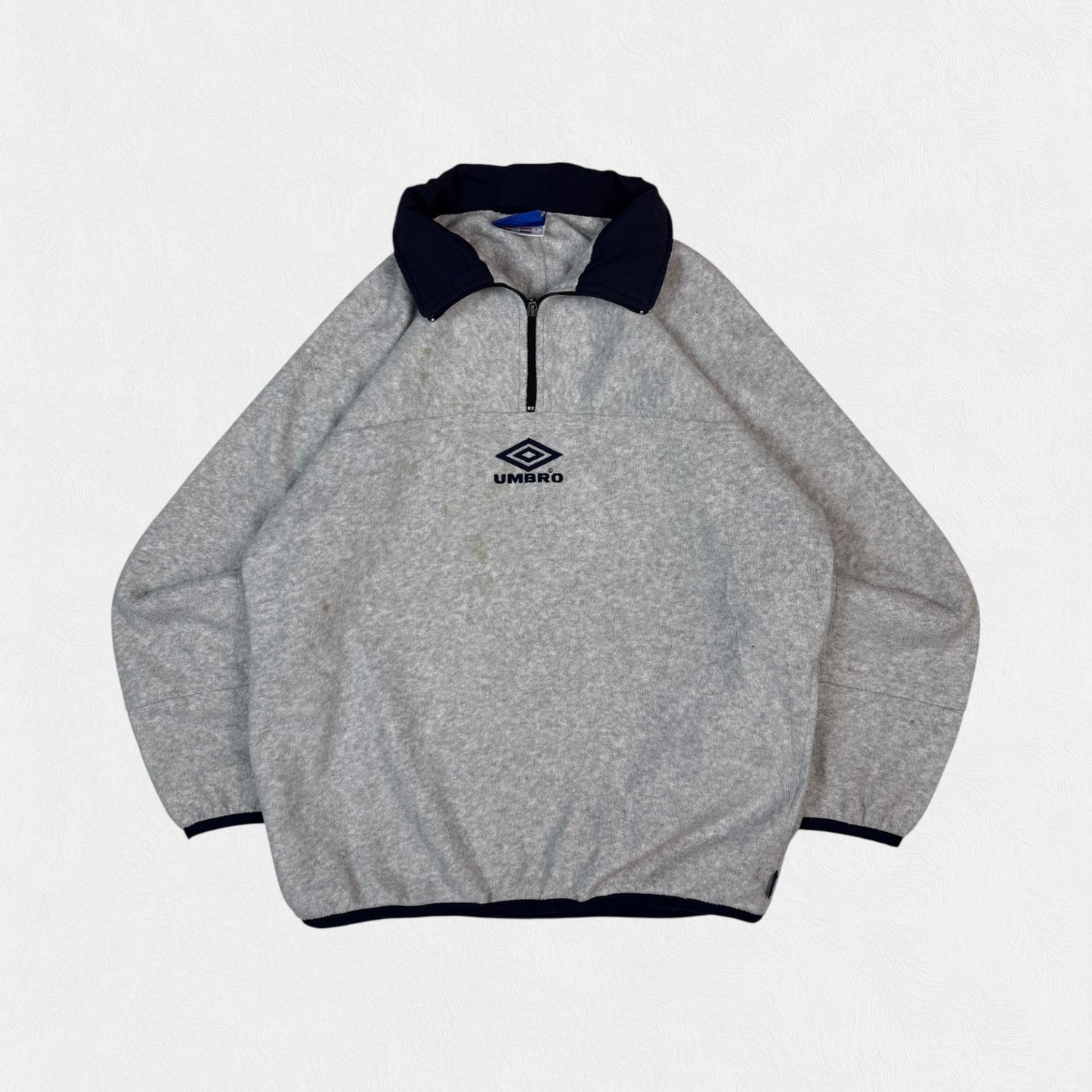 Vintage 90s Umbro quarter zip fleece (XL)