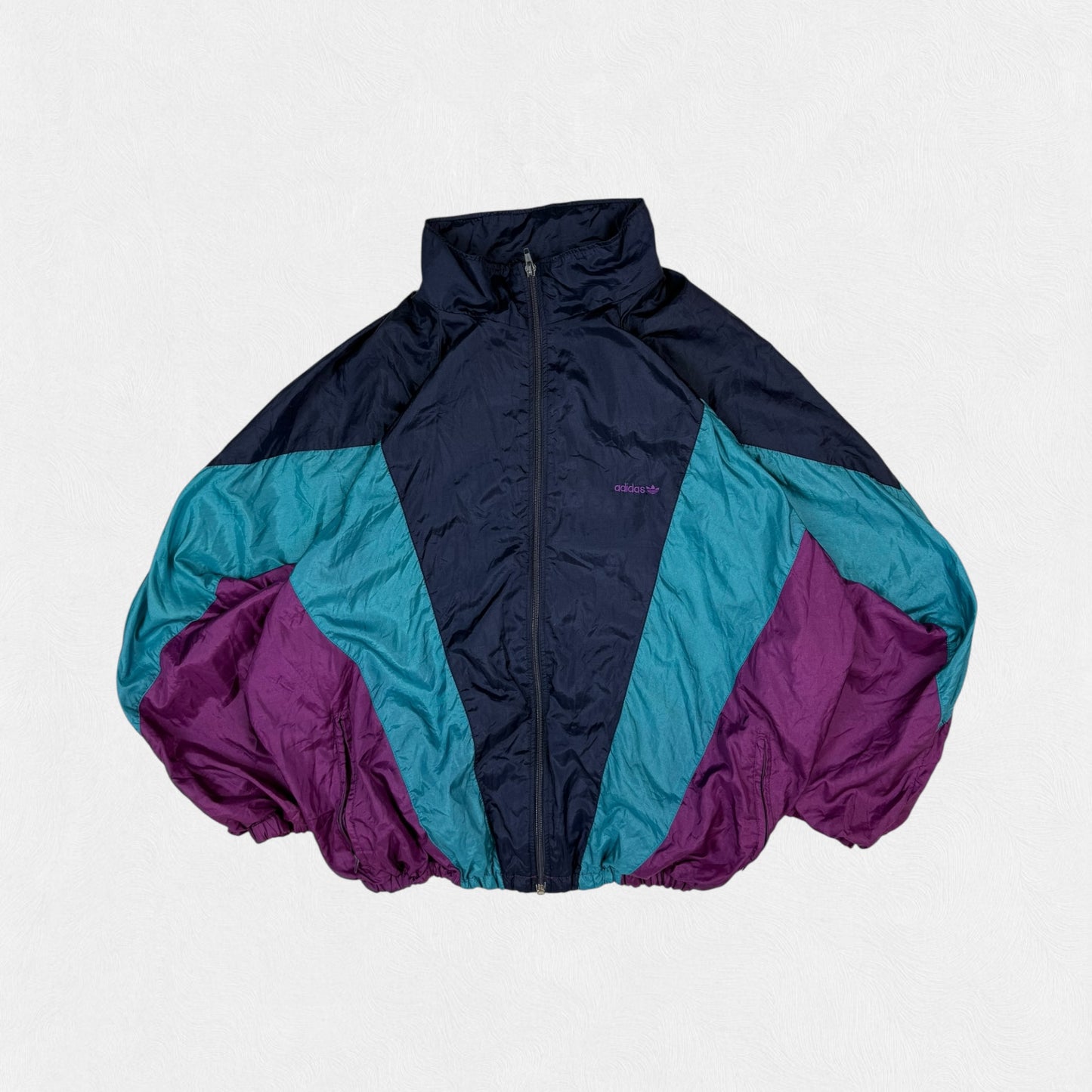 Vintage 90s Adidas originals shell track jacket (M)