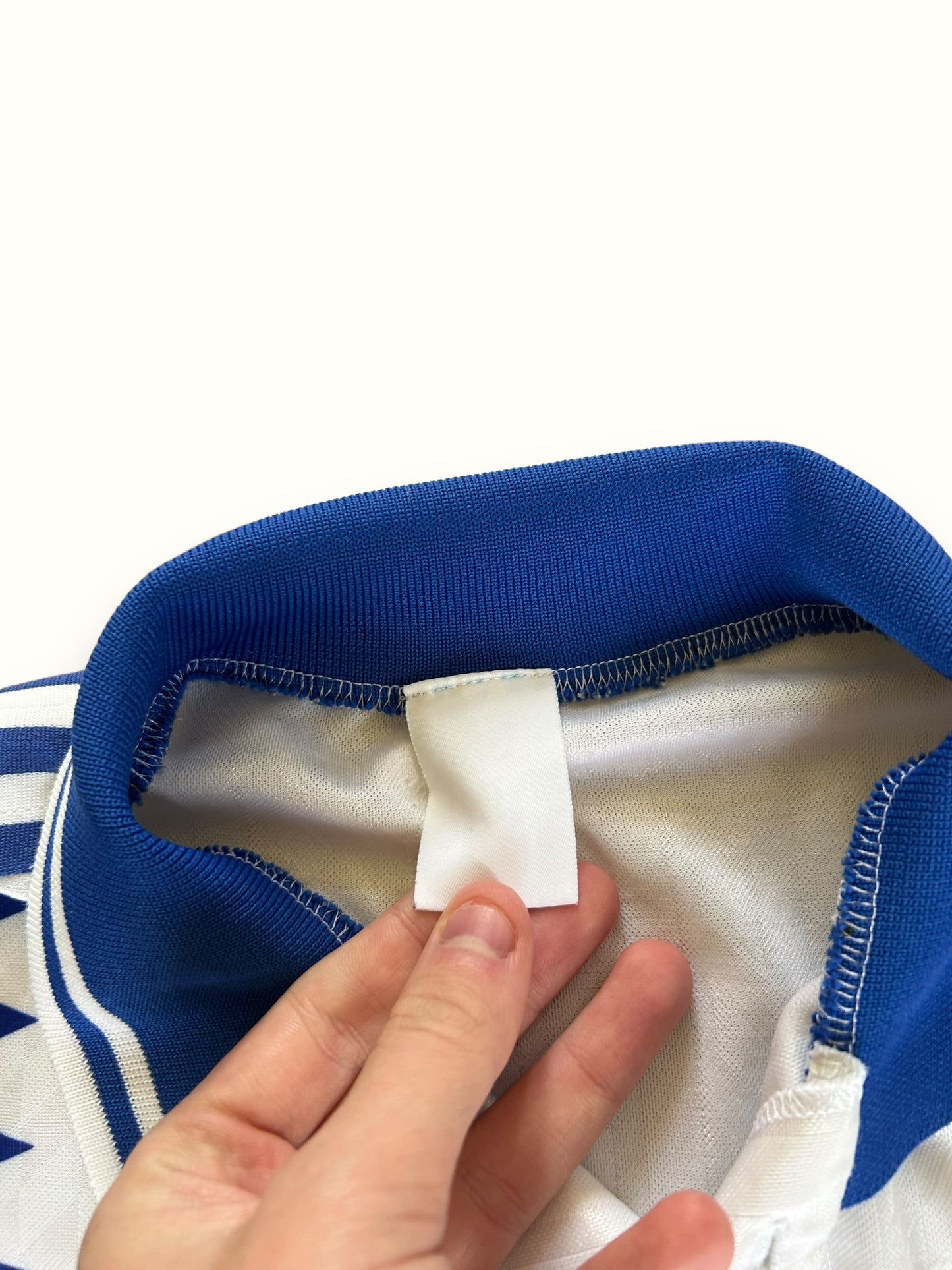 Vintage 80s Adidas football shirt (M)