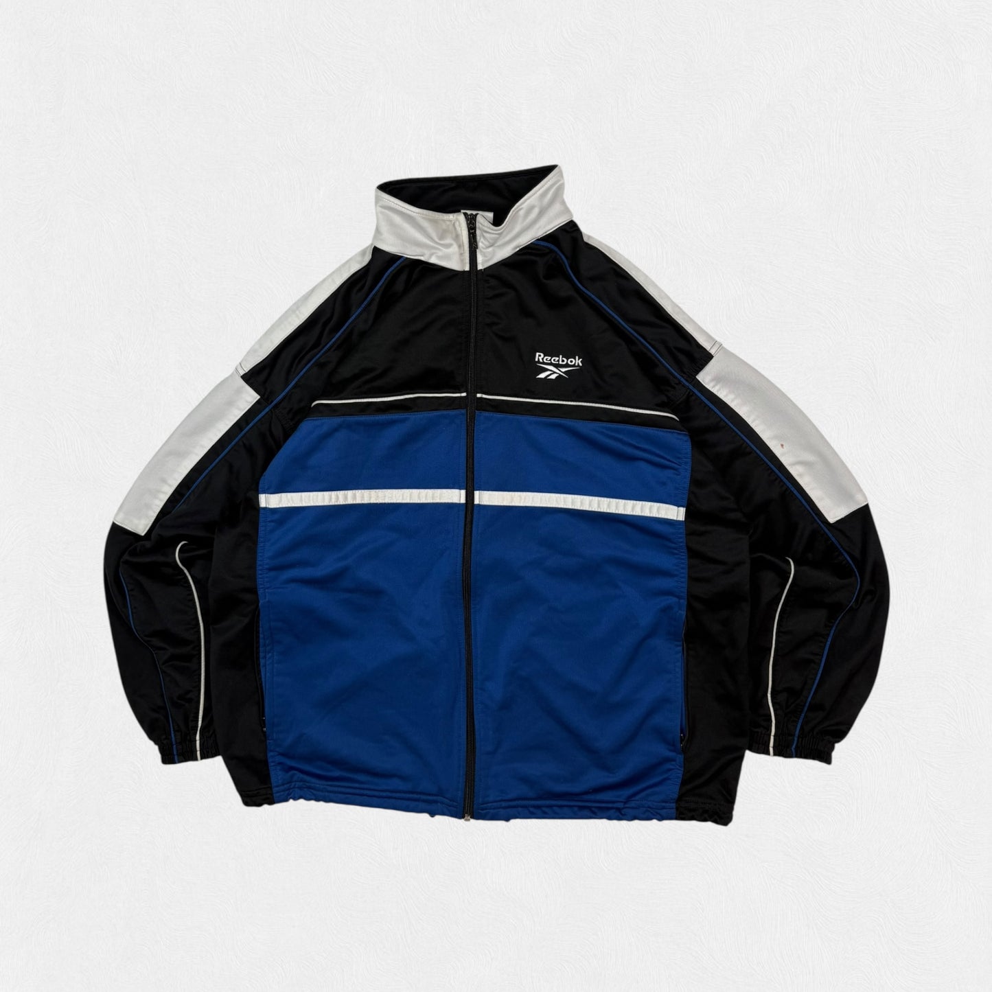 Vintage Reebok colour block track jacket (L)