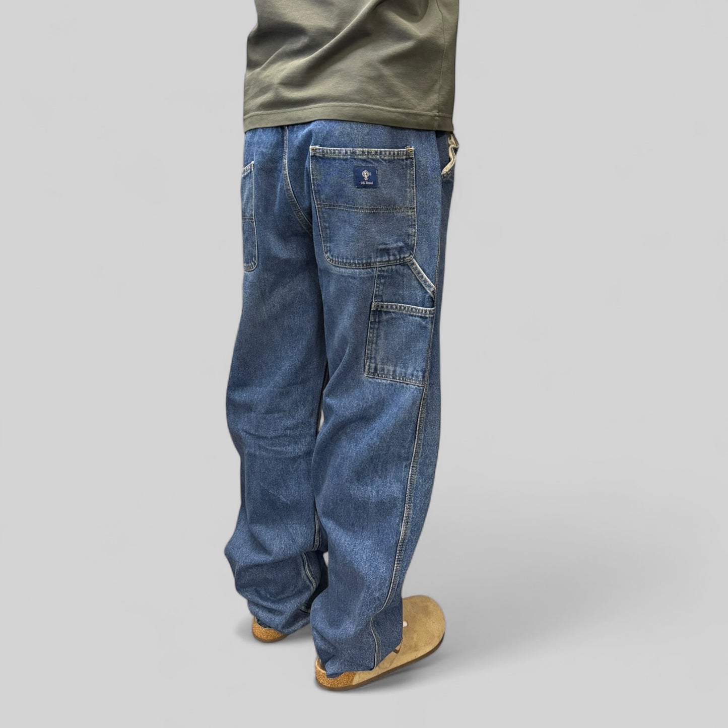 Vintage baggy carpenter jeans (W34)