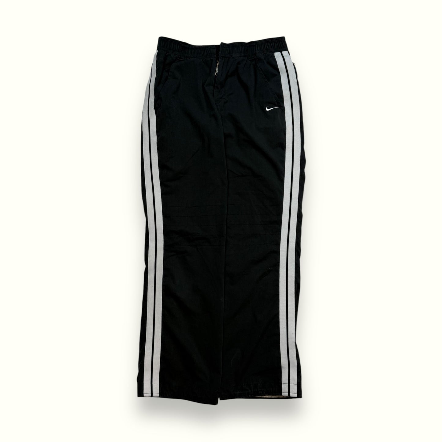 Vintage Nike side stripe track pants (S)