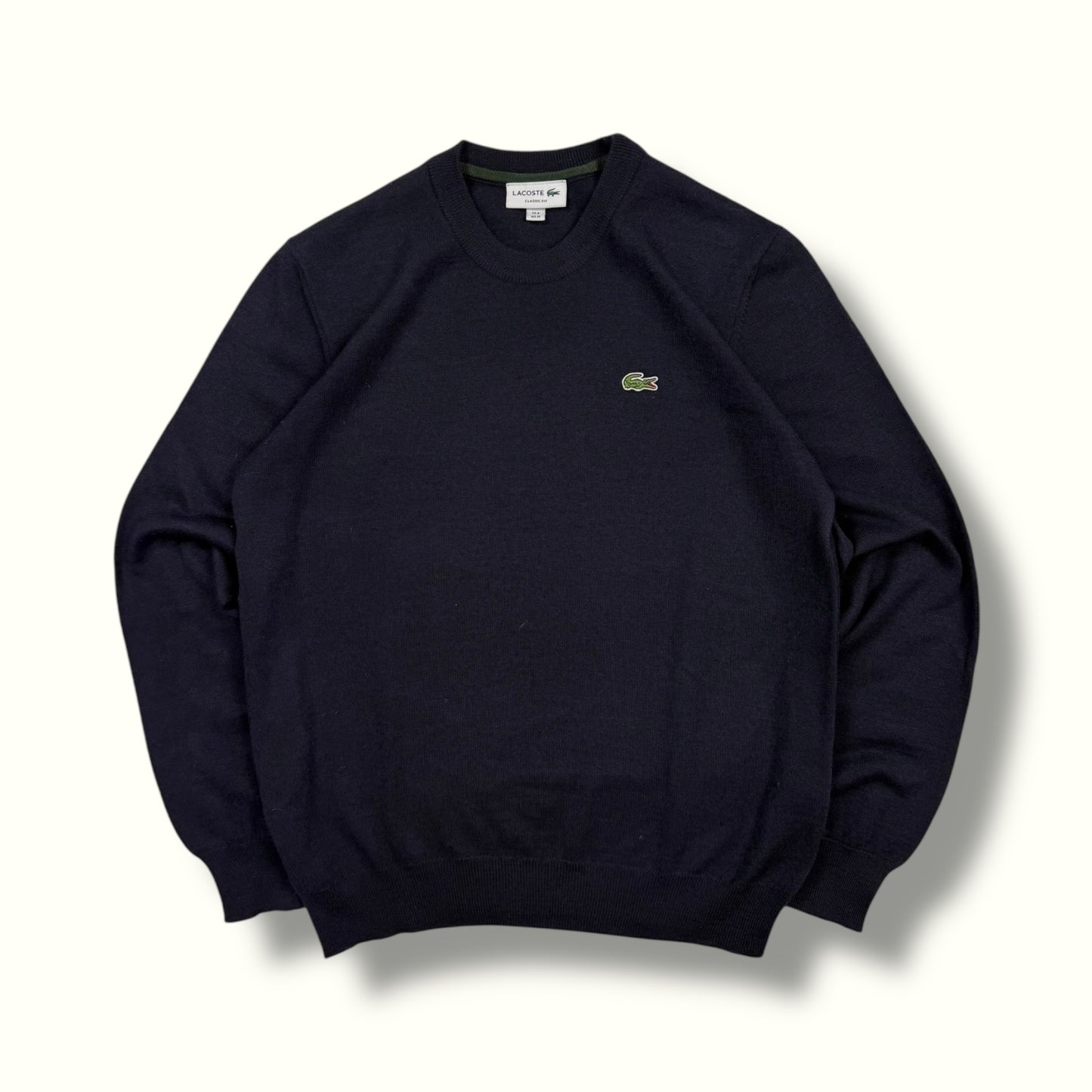 Lacoste wool knit sweater (M)