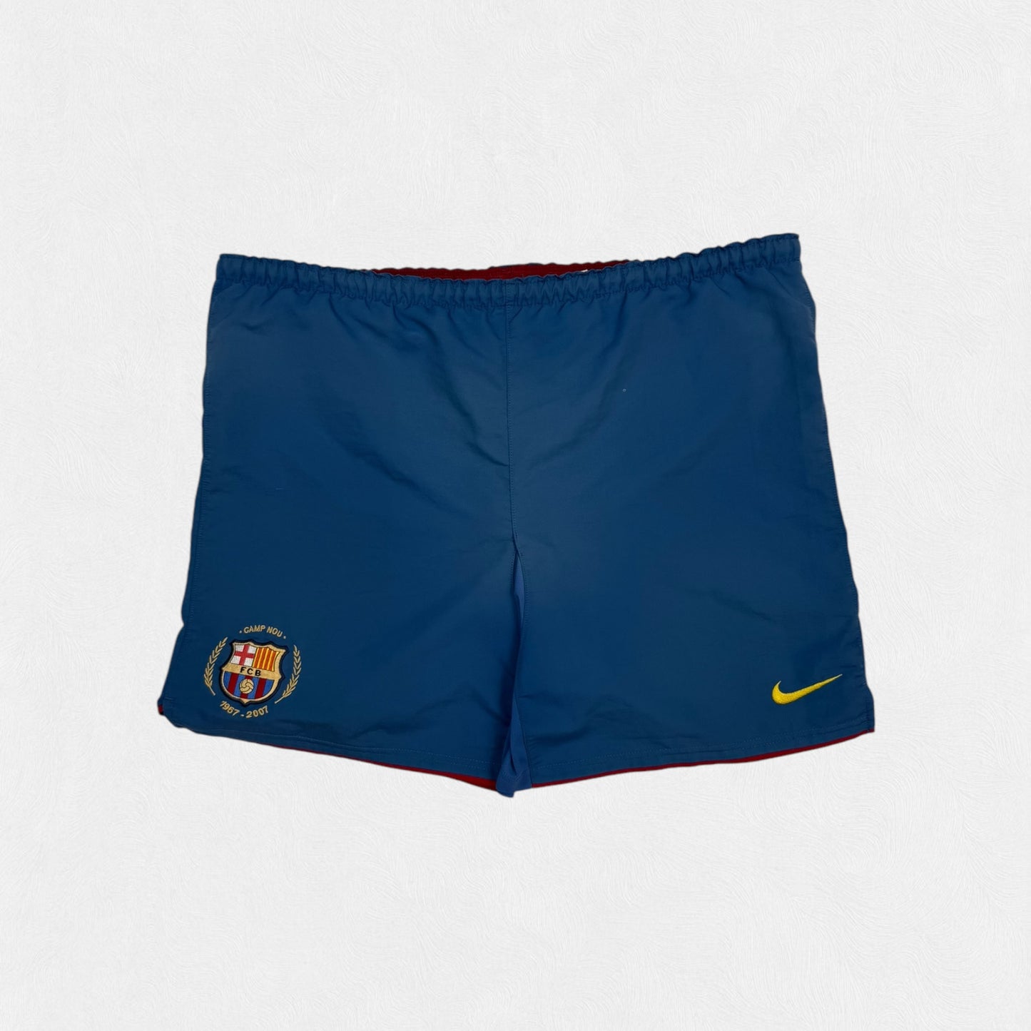 Barcelona 2007-08 Nike football shorts (XL)