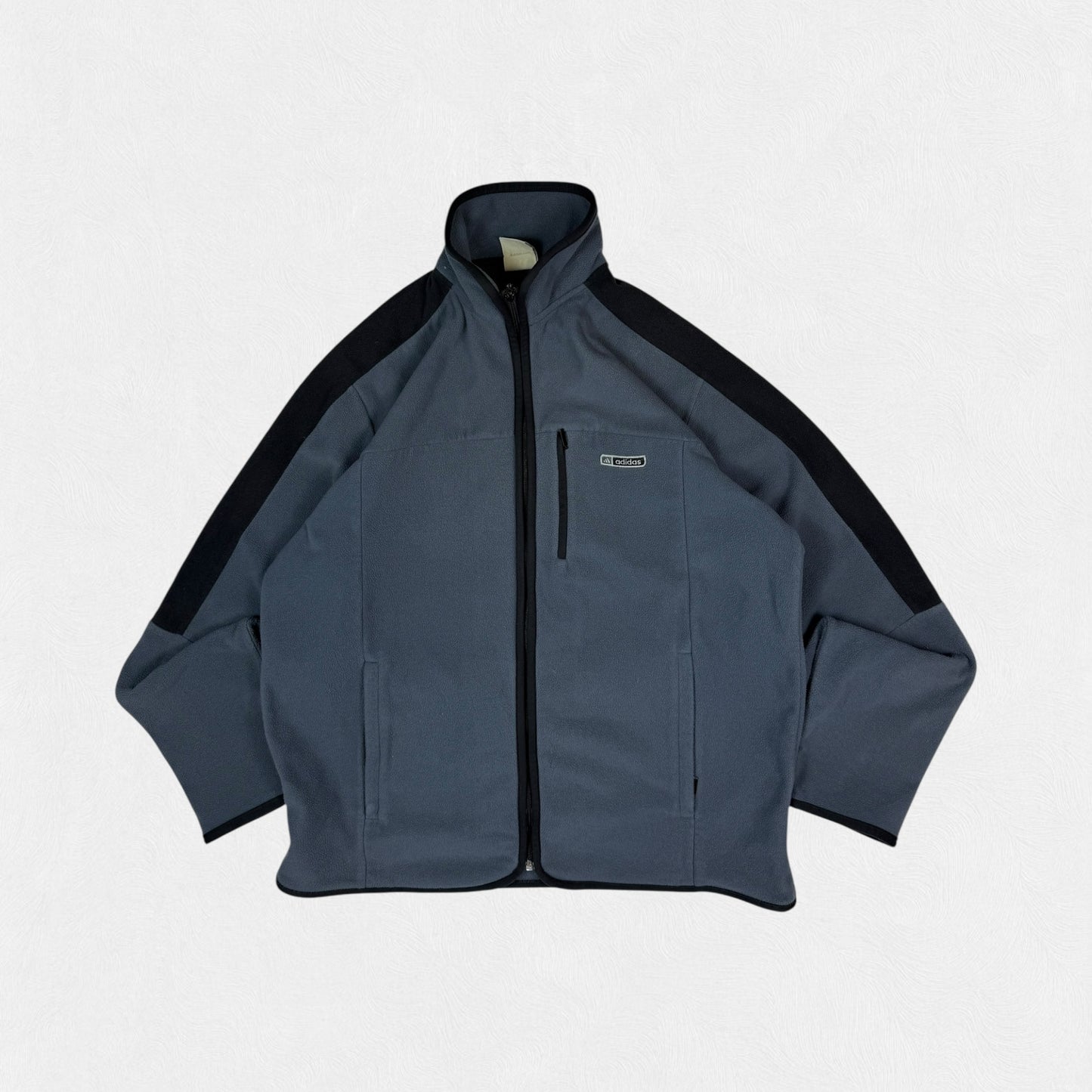 Vintage Adidas full zip up fleece (L)