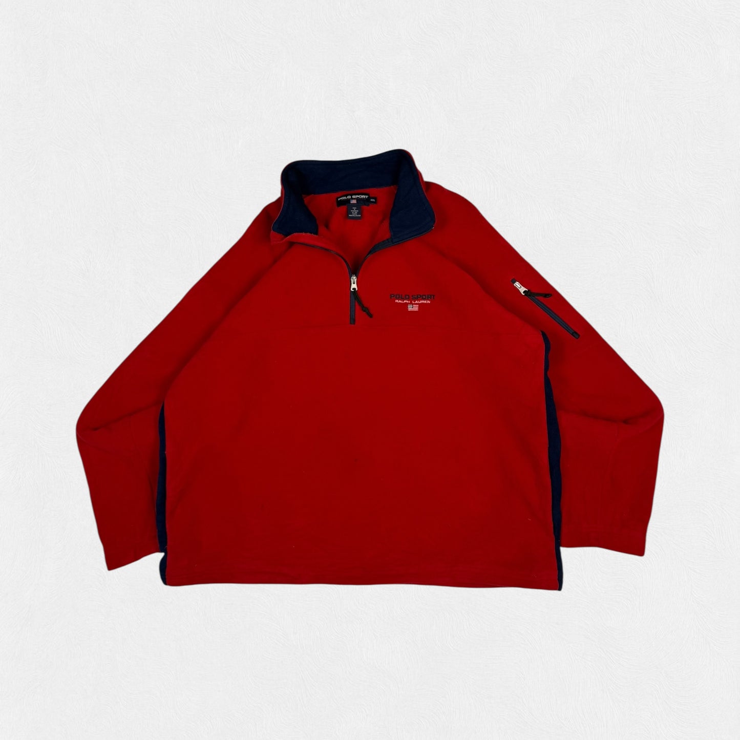 Vintage 90s Polo sport quarter zip polartec fleece (XXL)