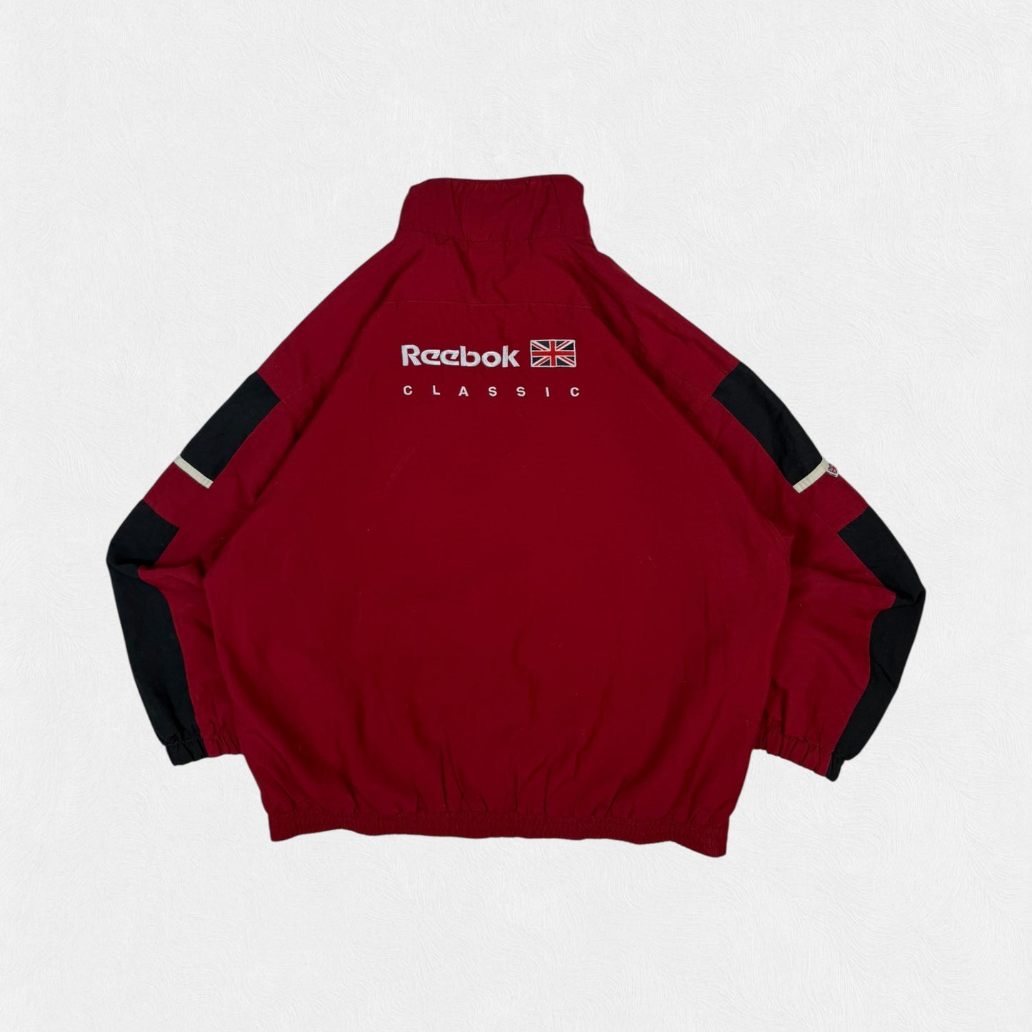 Vintage Reebok classic spell out track jacket (S)
