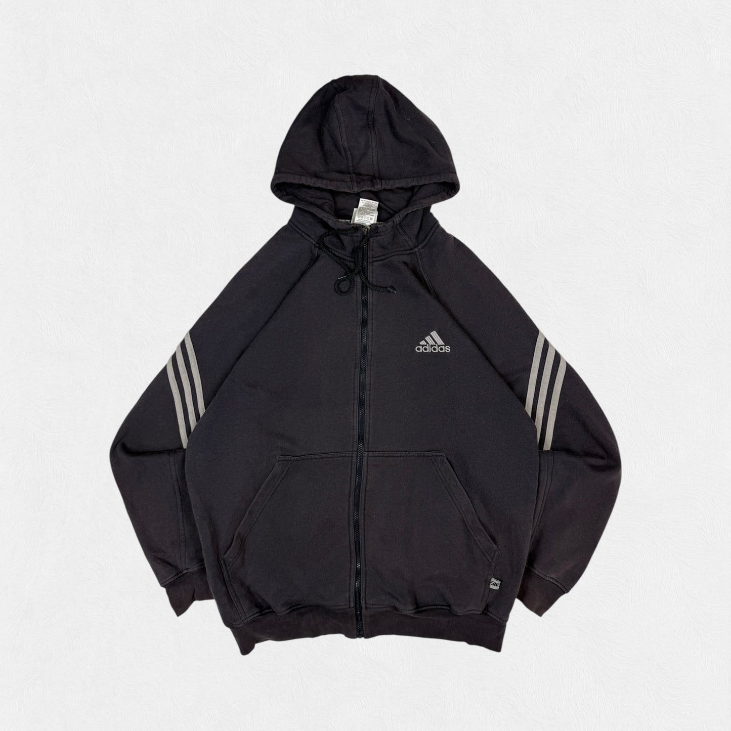 Vintage Adidas zip up hoodie (L)