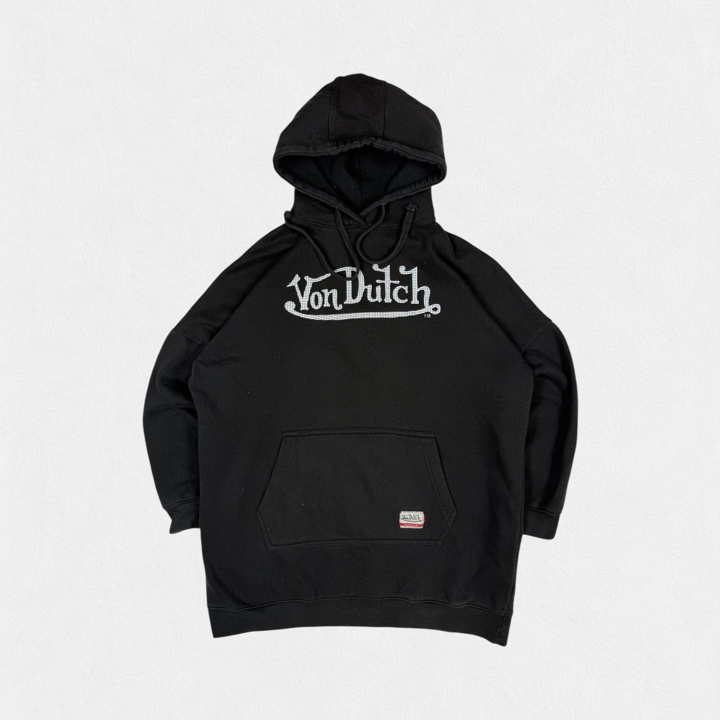 Von Dutch spell out hoodie (14)