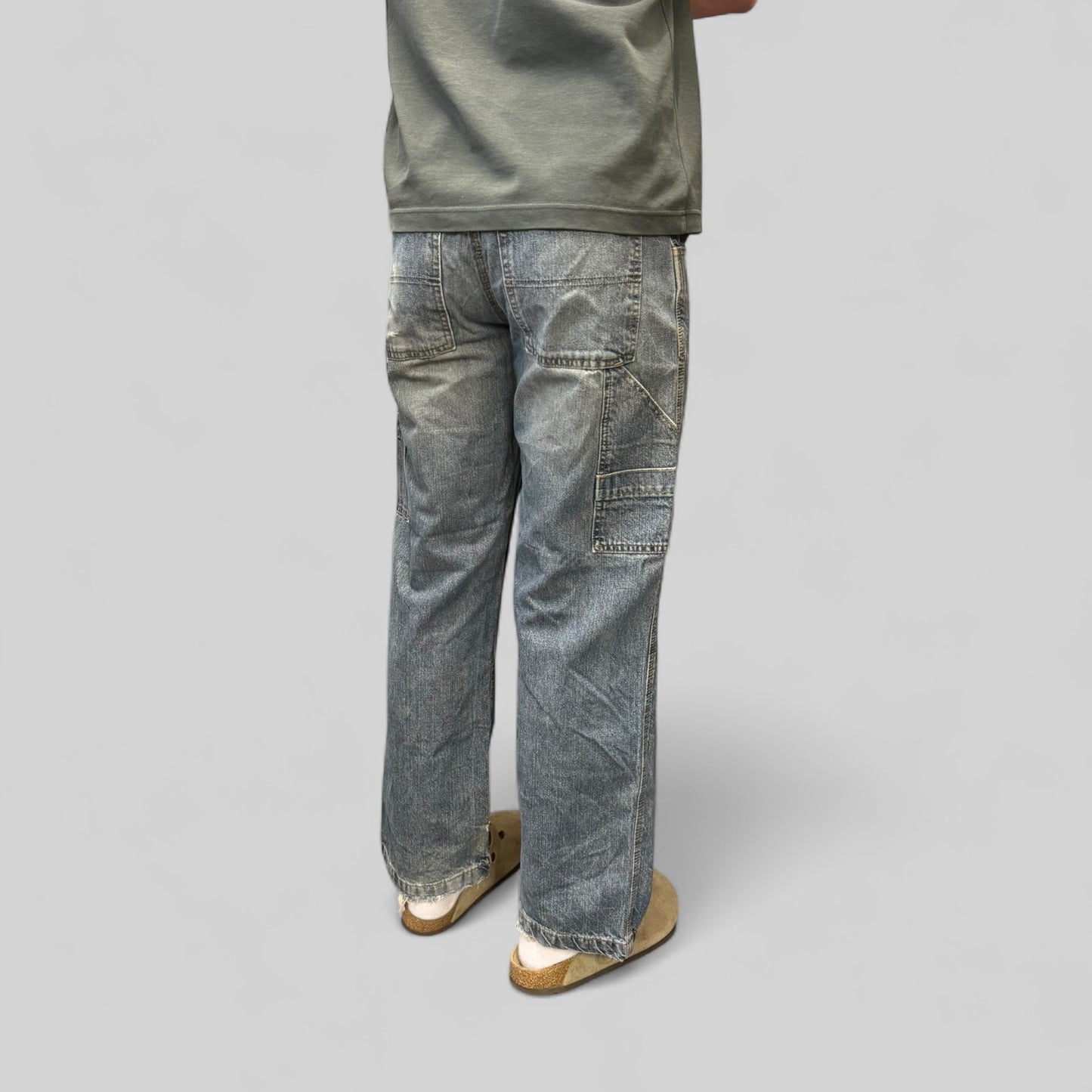 Vintage Faded glory baggy carpenter jeans (W32)