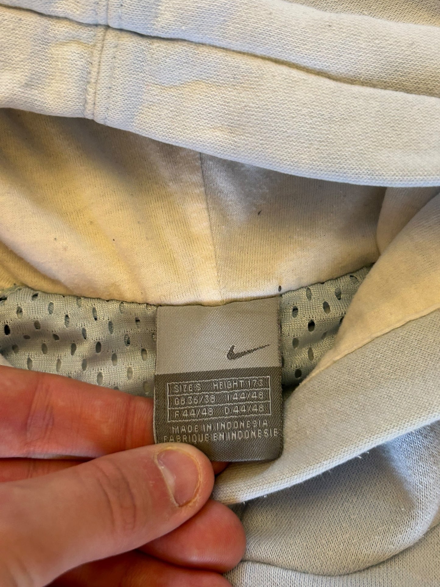 Vintage Nike spell out hoodie (S)