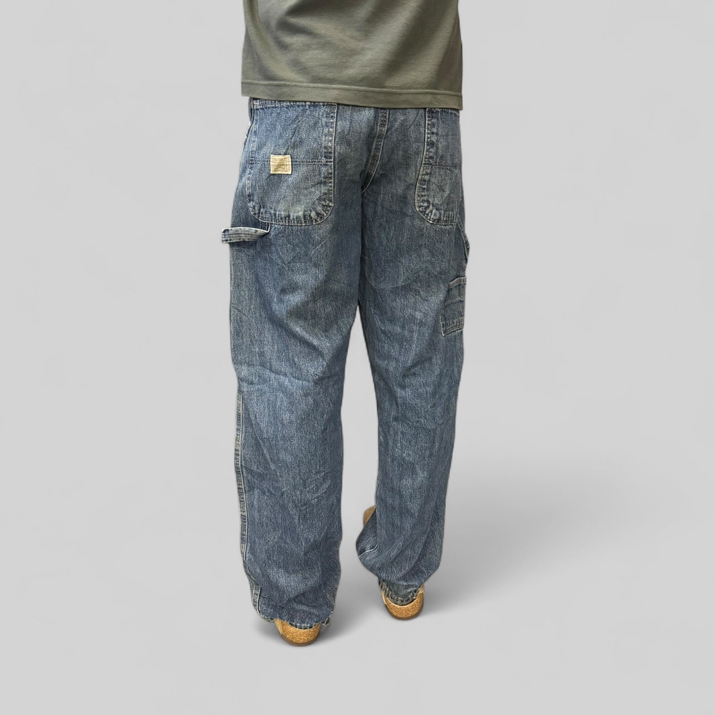 Vintage Wrangler originals baggy carpenter jeans (W32)