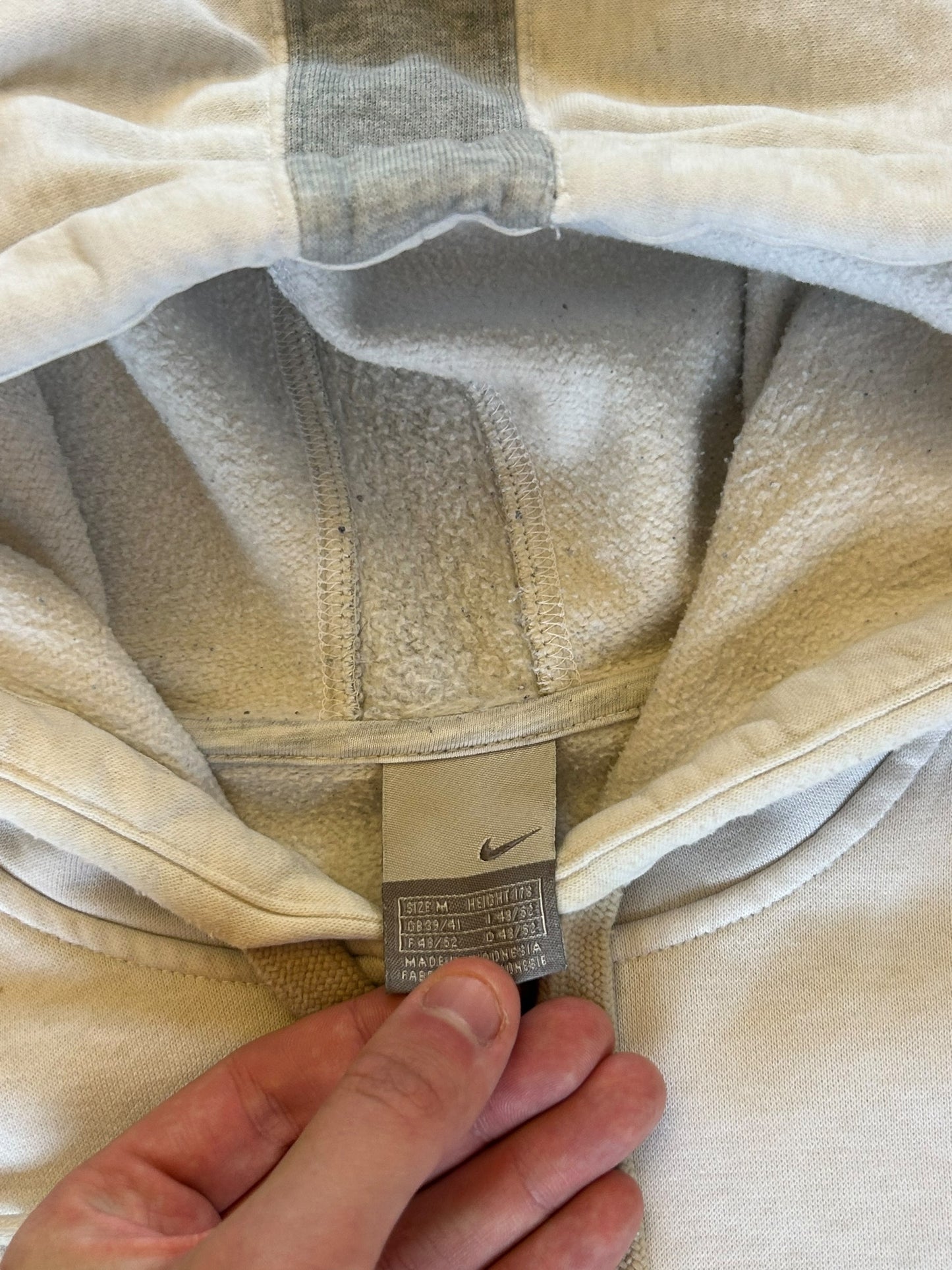 Vintage Nike spell out hoodie (M)