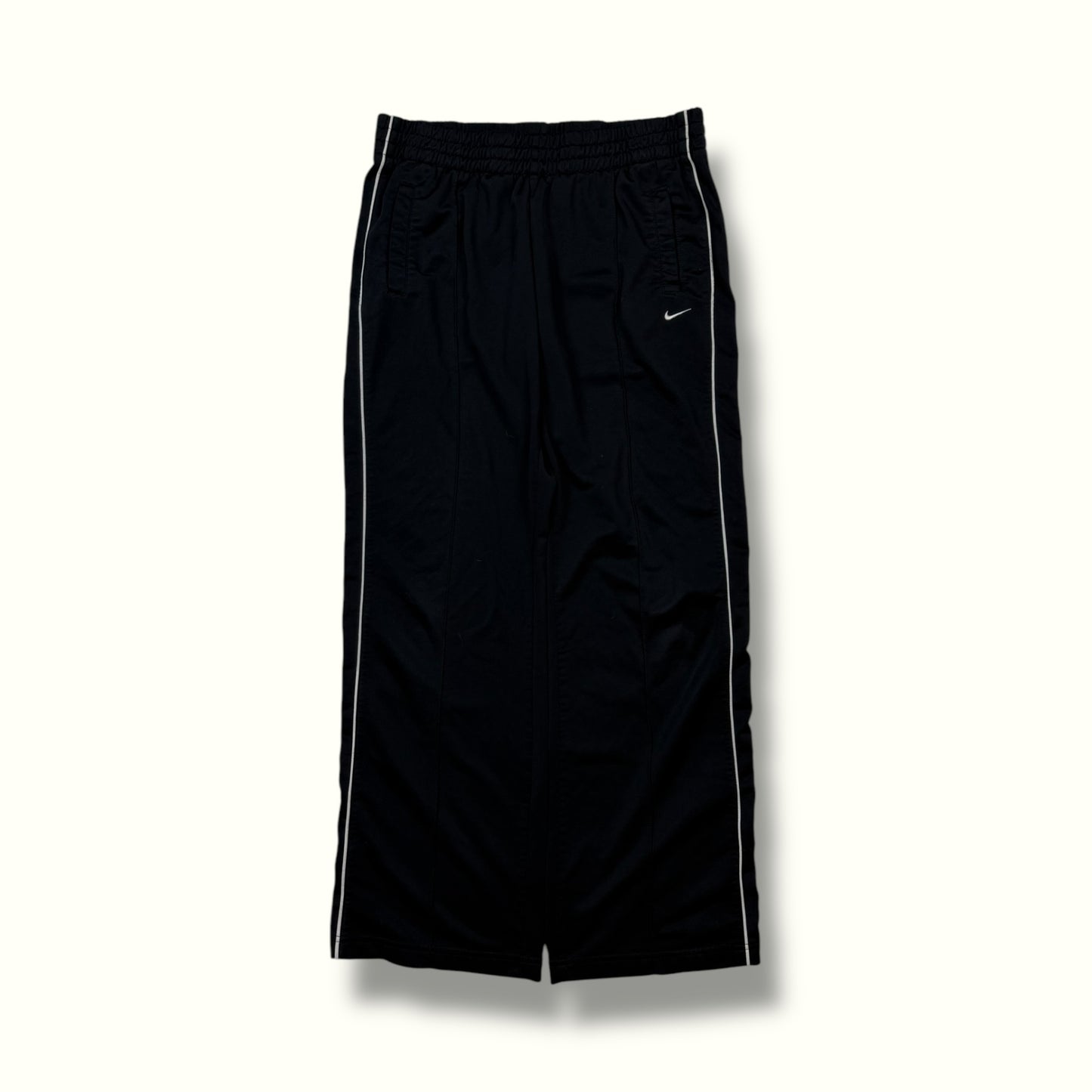Vintage Nike baggy side stripe track pants (M)
