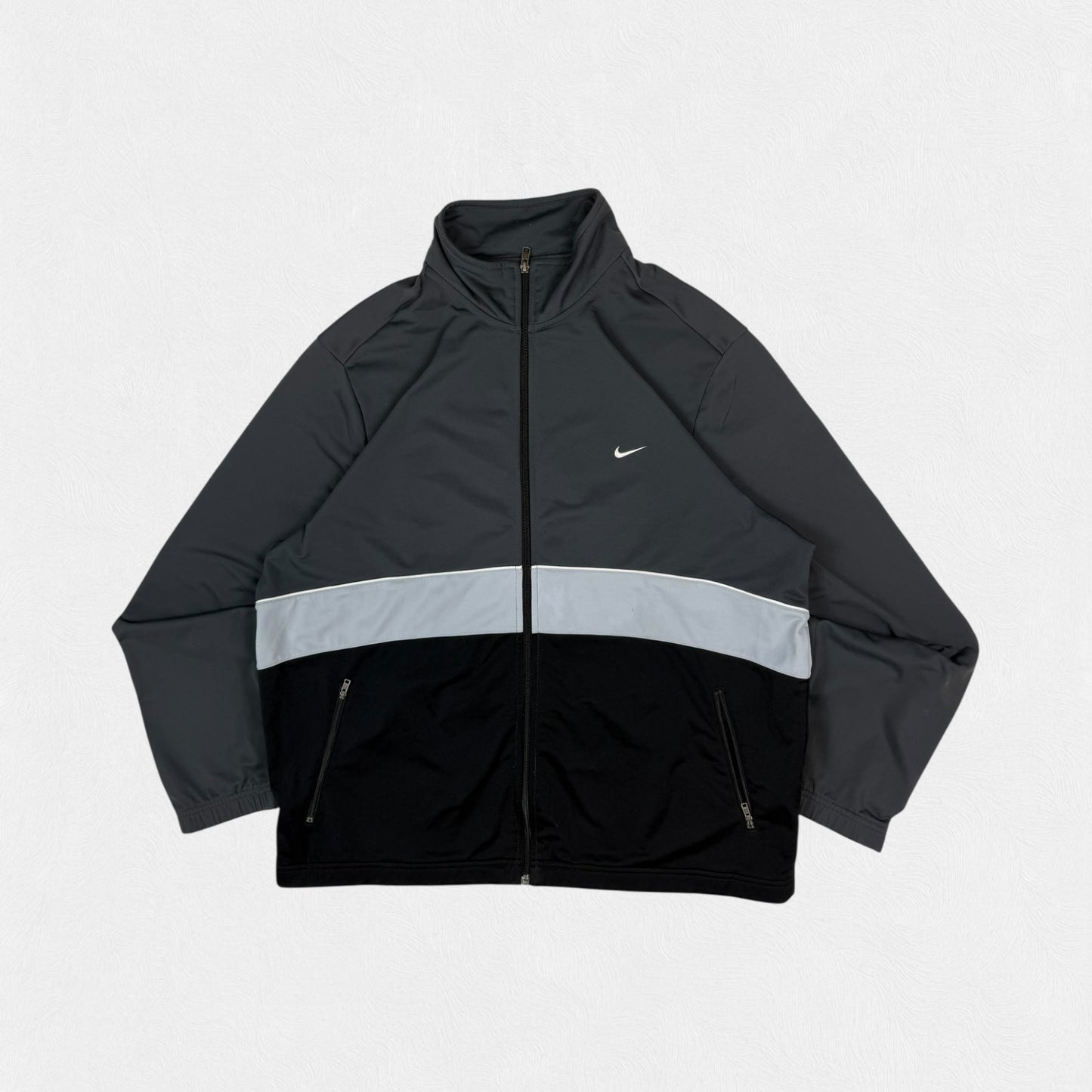 Vintage Nike colour block track jacket (XL)