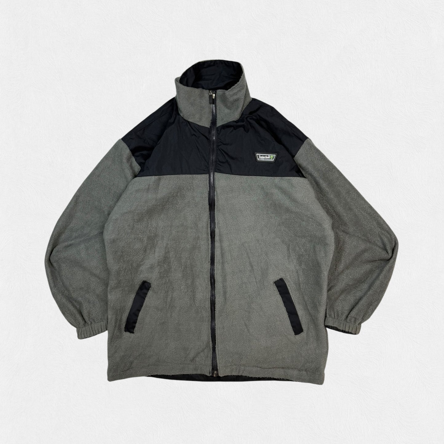 Vintage Timberland performance reversible fleece jacket (L)