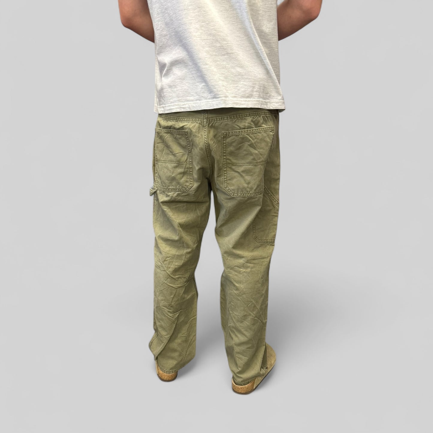 Vintage Blue mountain baggy carpenter pants (W36)