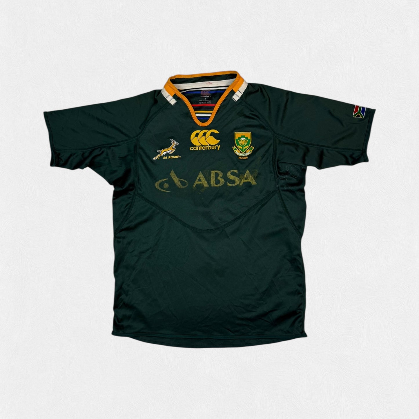 South Africa 2013/14 Canterbury rugby shirt (L)