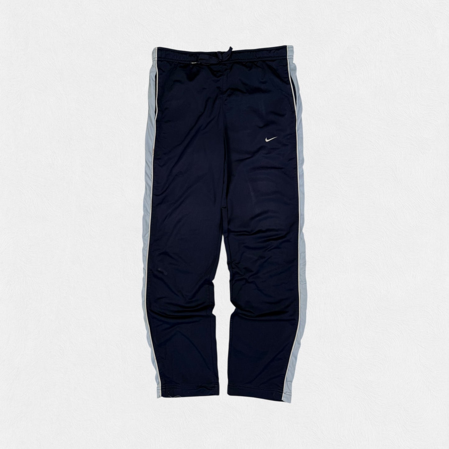 Vintage Nike side stripe track pants (S)