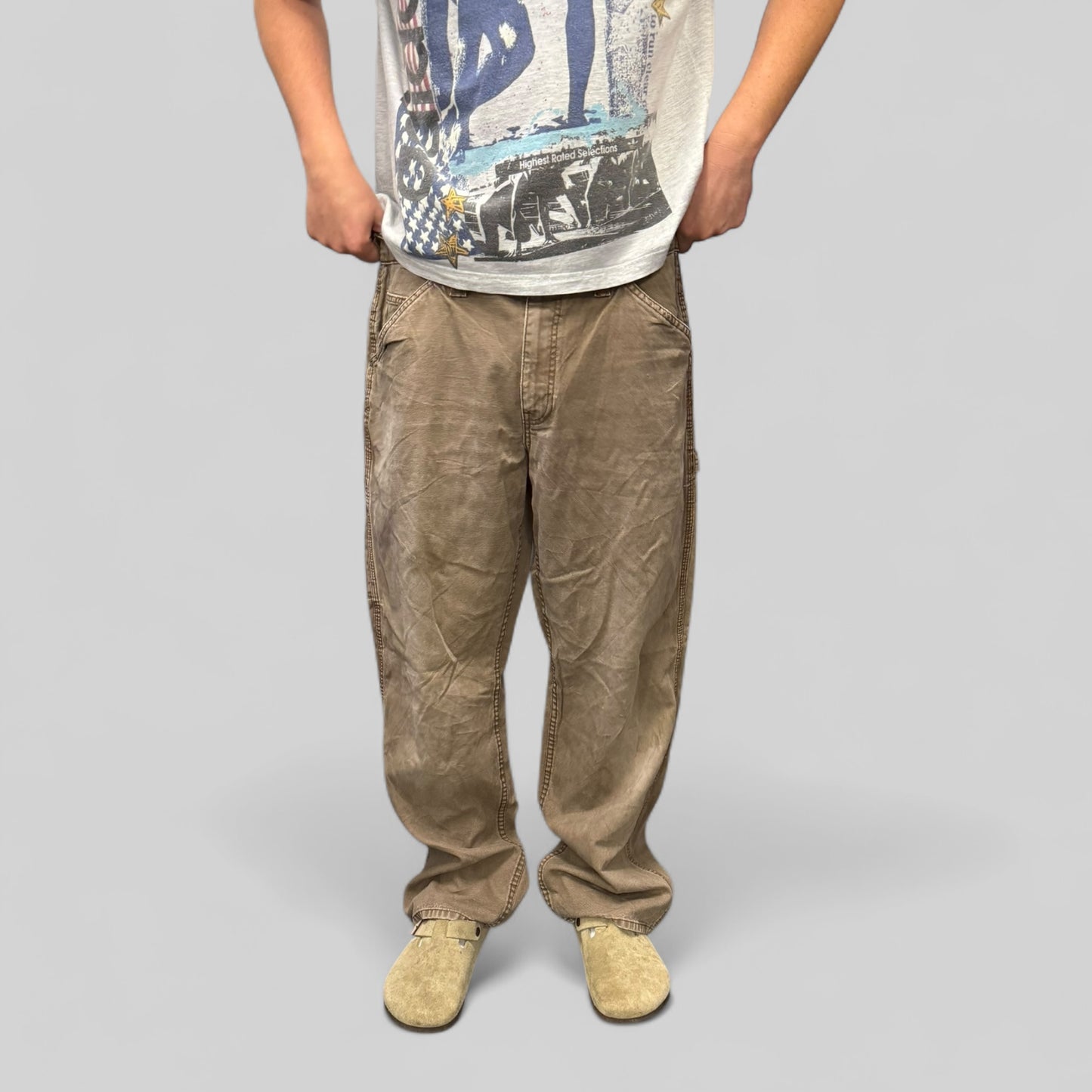 Vintage baggy carpenter pants (W38)