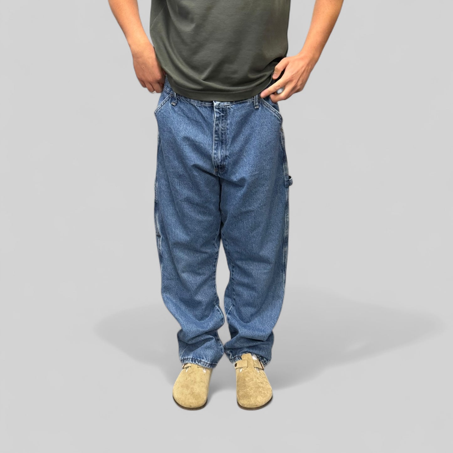 Wrangler baggy carpenter jeans (W38)