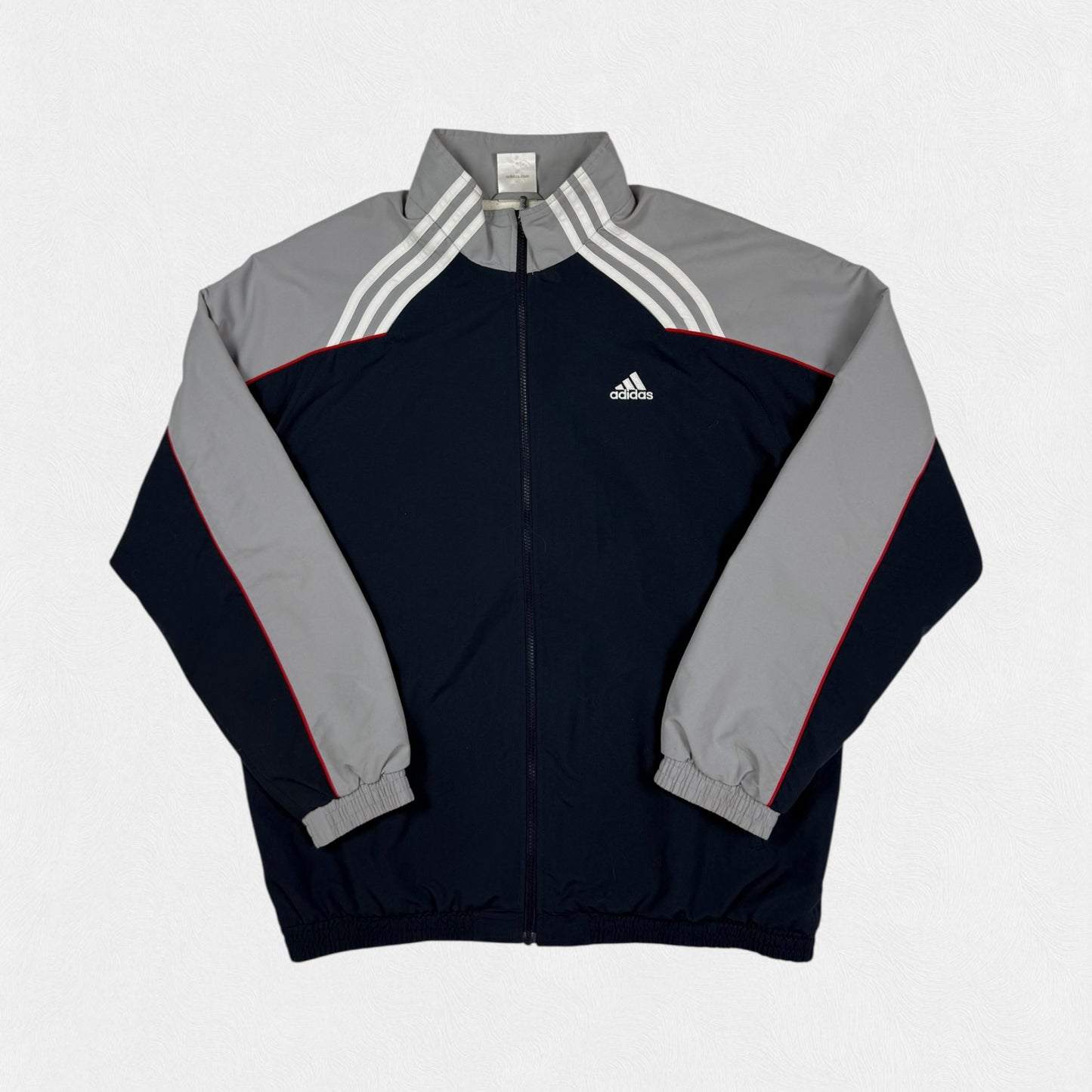 Vintage Adidas colour block track jacket (XL)