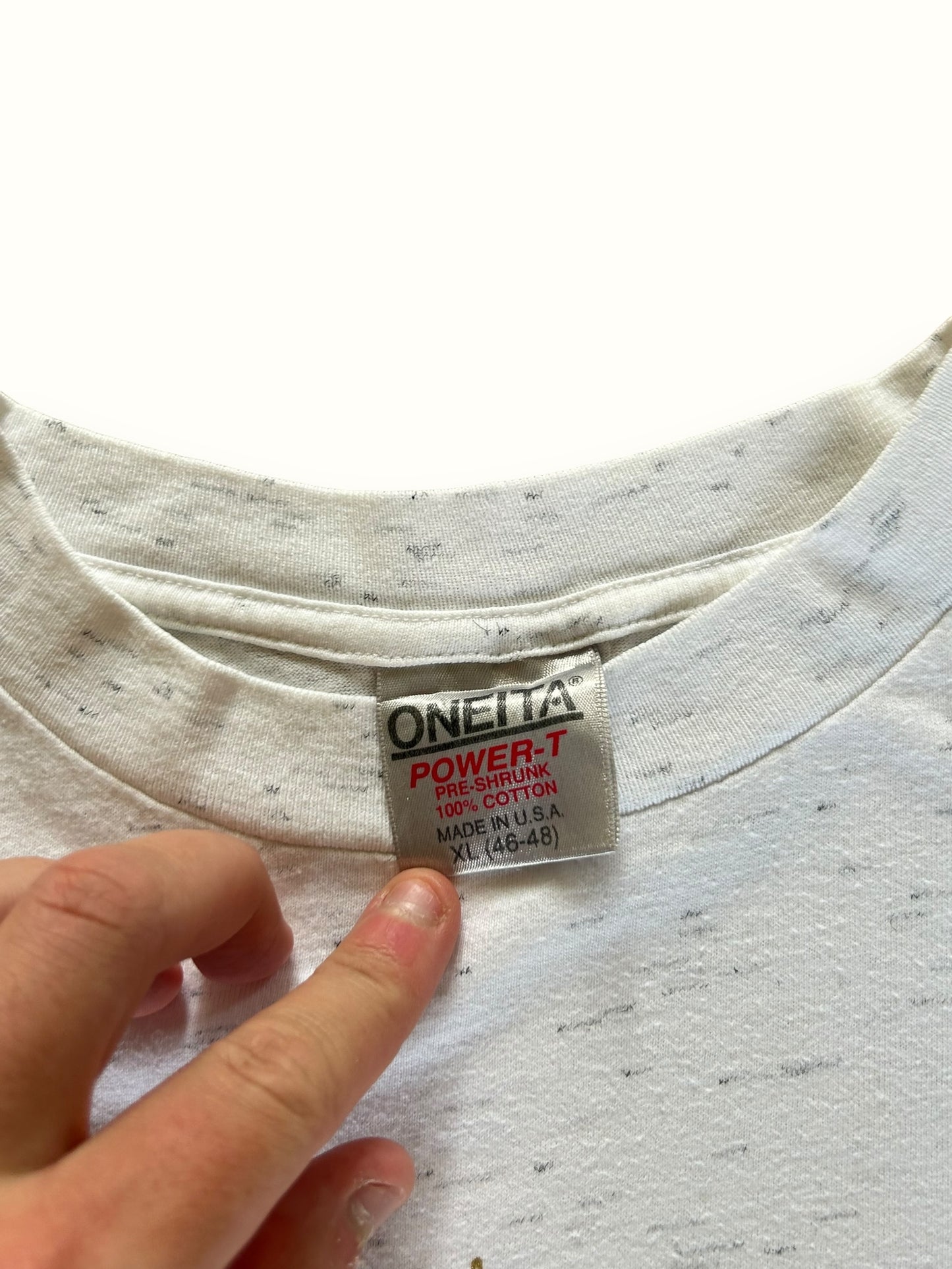 Vintage Alcatraz single stitch Oneita tee (XL)