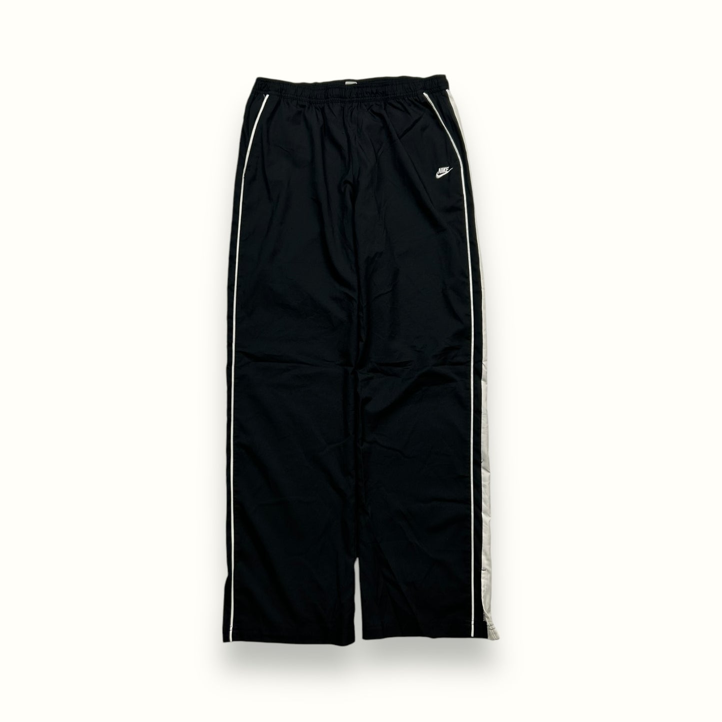 Vintage Nike baggy side stripe track pants (L)