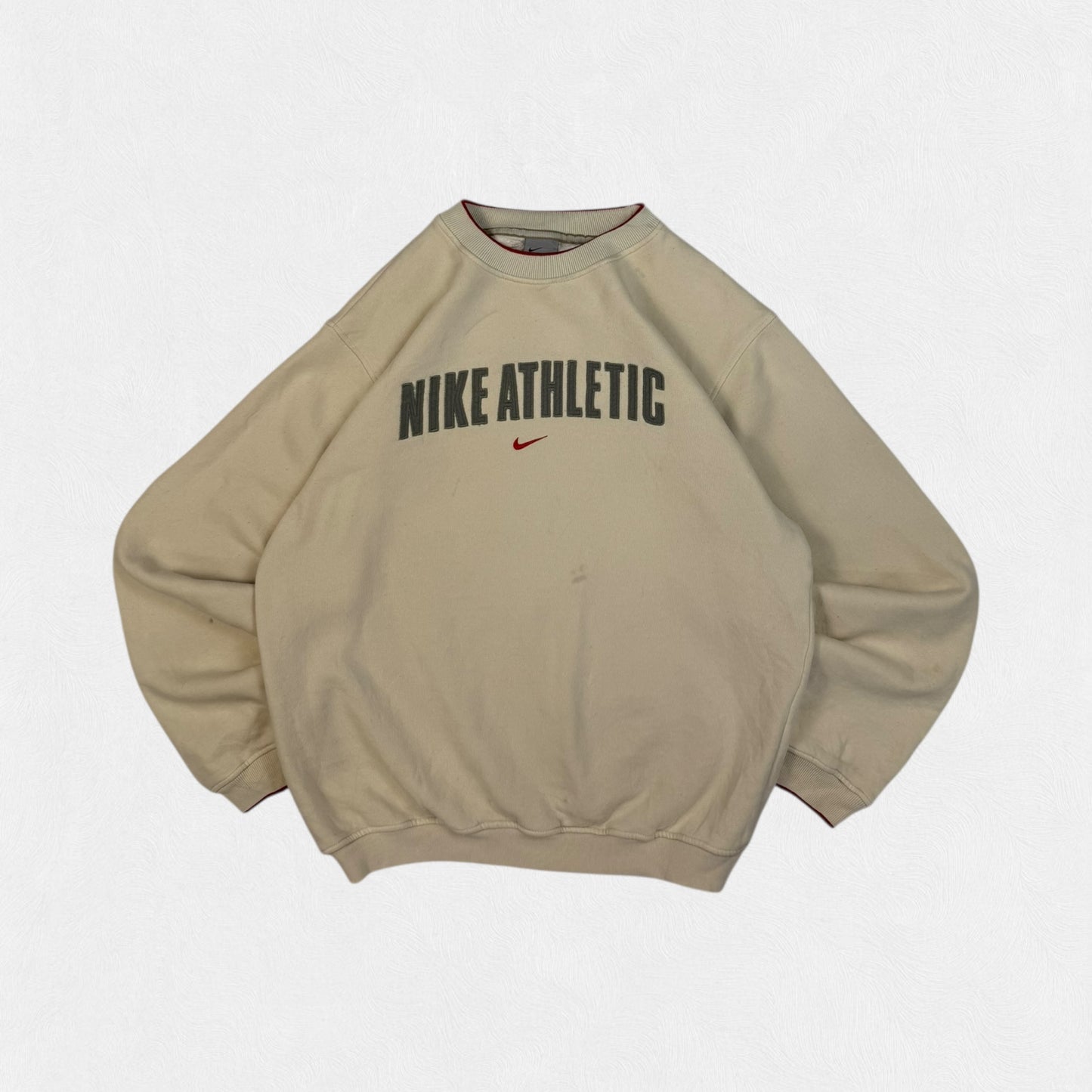 Vintage Nike athletic spell out sweatshirt (M)