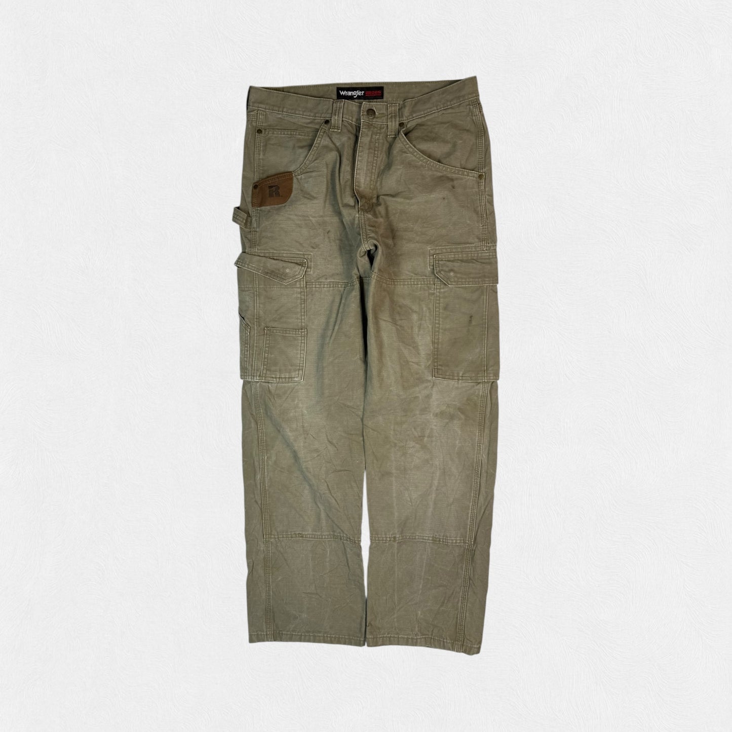 Wrangler Riggs baggy double knee carpenter pants (W33)