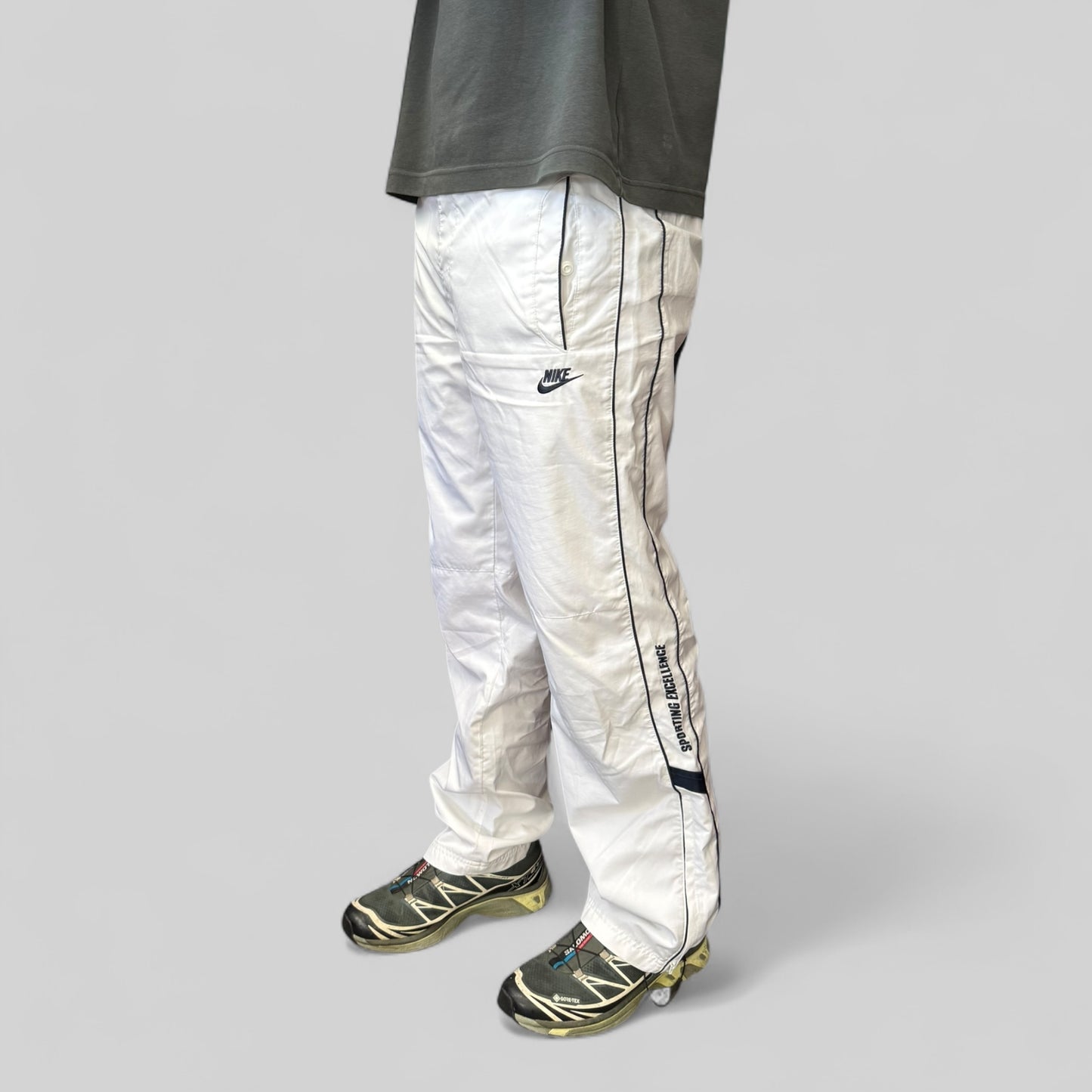 Vintage Nike sporting excellence baggy track pants (S)