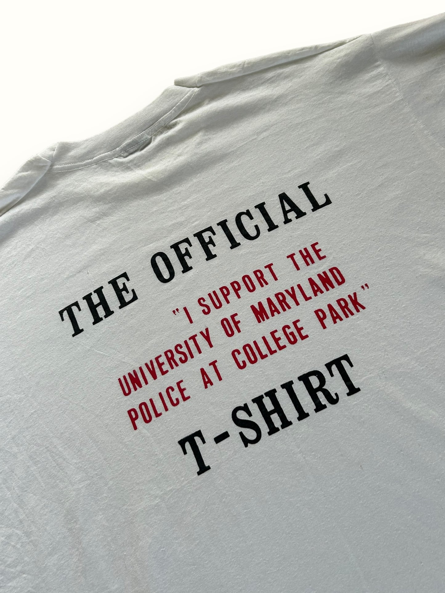 Vintage 80s Maryland police tee (XXL)
