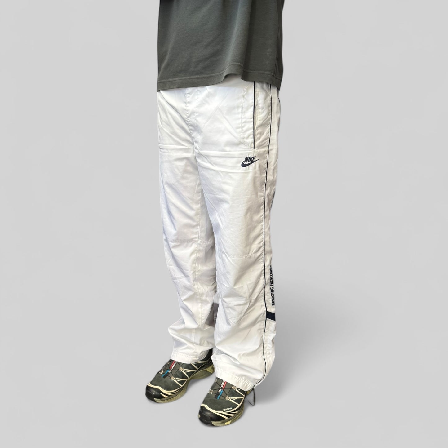 Vintage Nike sporting excellence baggy track pants (S)