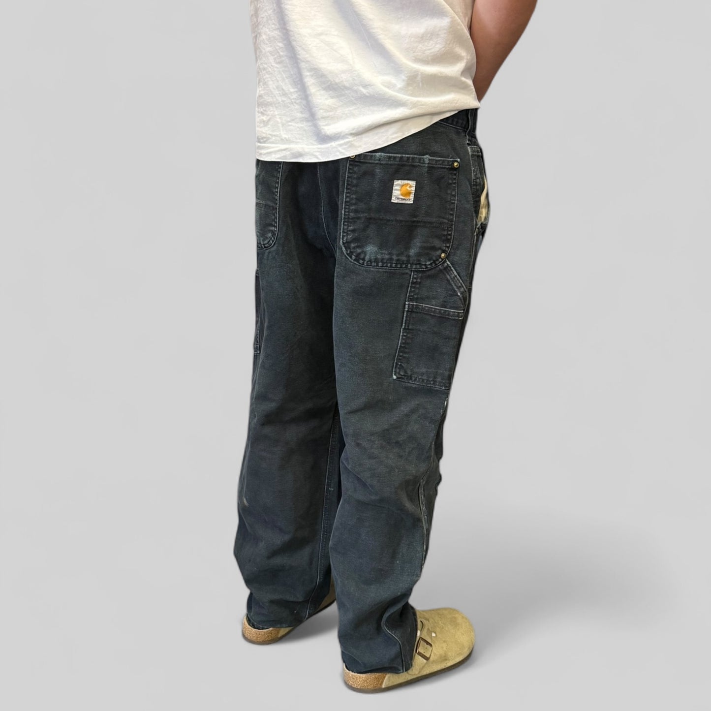 Vintage Carhartt baggy double knee carpenter pants (W36)