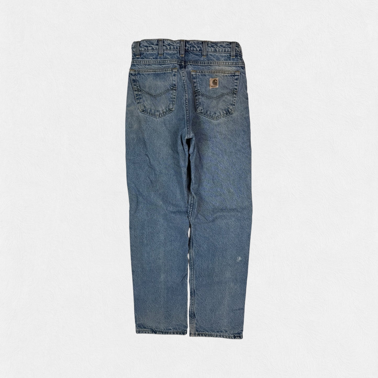 Vintage Carhartt fleece lined denim jeans (W30)
